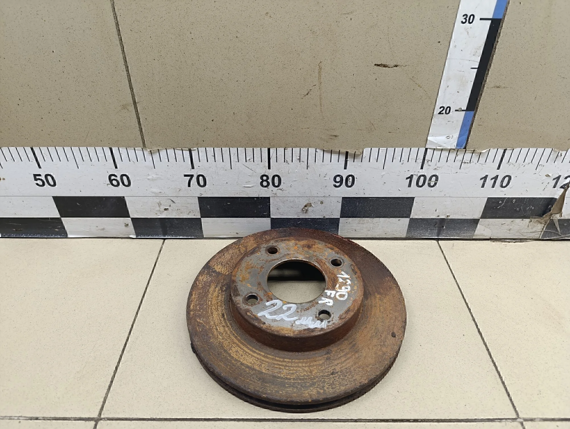 Диск тормозной передний вентилируемый Almera N16 2000-2006