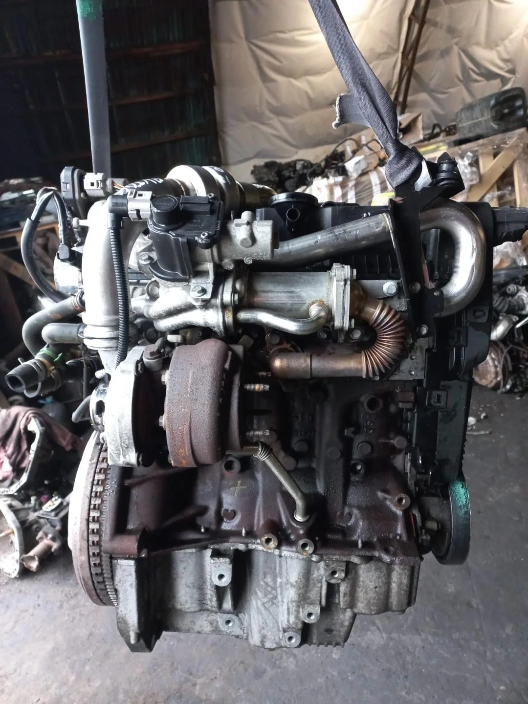 Двигатель K9K732 Renault Scenic 2 0.0 0