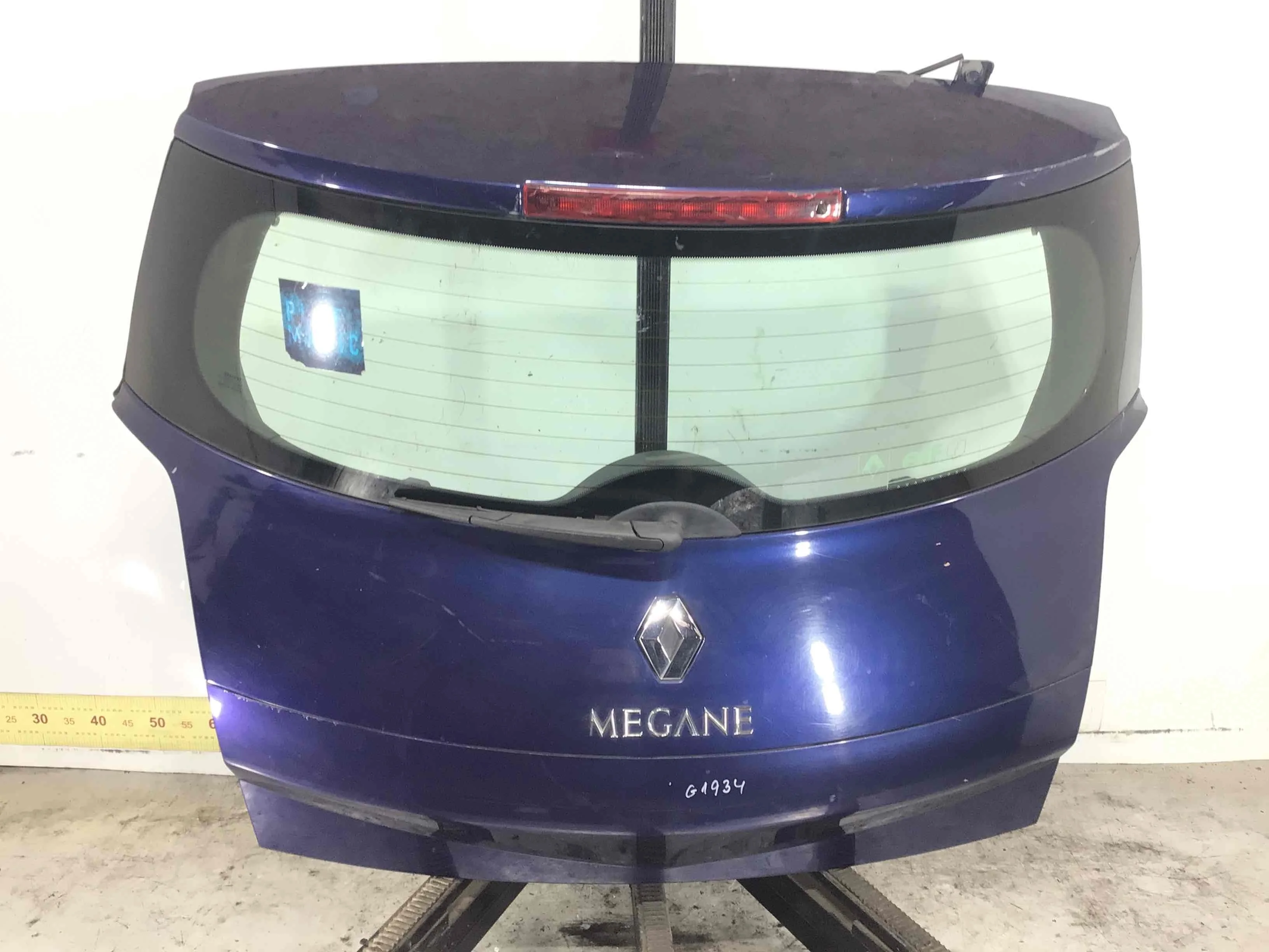 Крышка багажника (дверь 3-5) Renault Megane 2 поколение (2002-2006) бензин 1.6 i Механика Х/б
