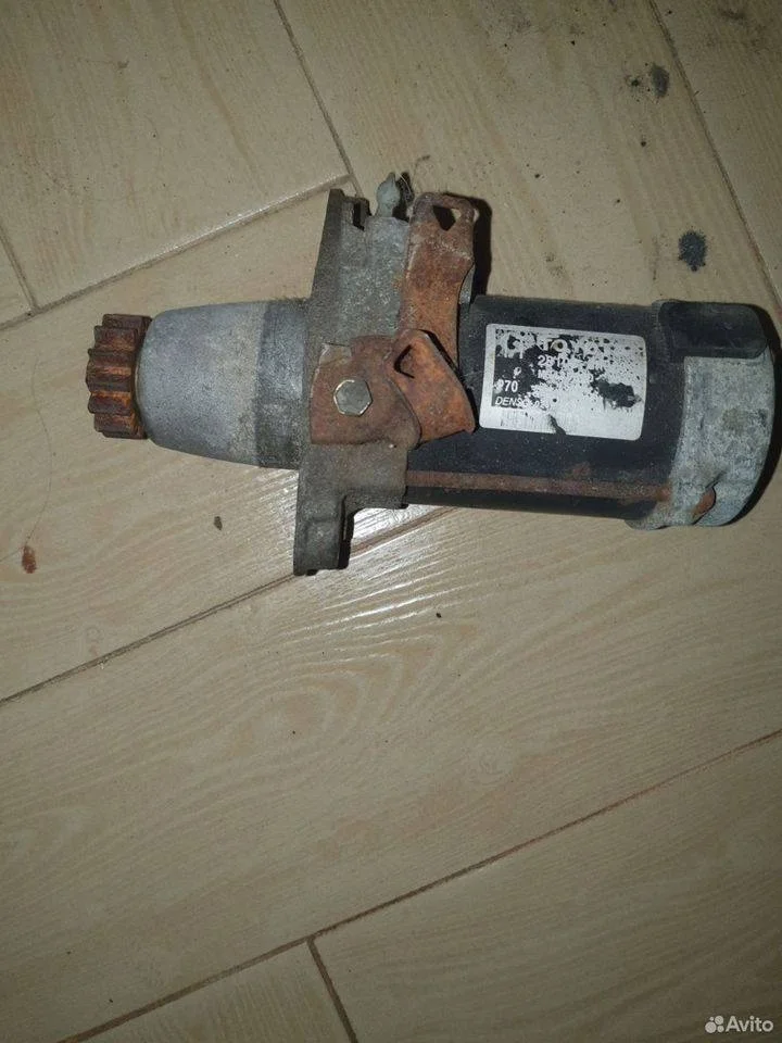 Стартер Toyota Avensis T250 рестайлинг (2006—2009) 1.8 AT (129 л.с.)