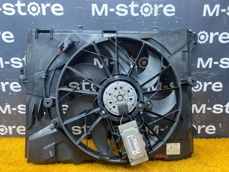 Вентилятор радиатора Bmw 1-Series 2005 17427523258 E87 N45B16A