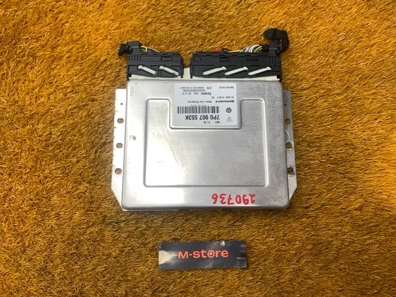 Блок управления подвеской Volkswagen Touareg 2011 7P0907553K 7P CGRA