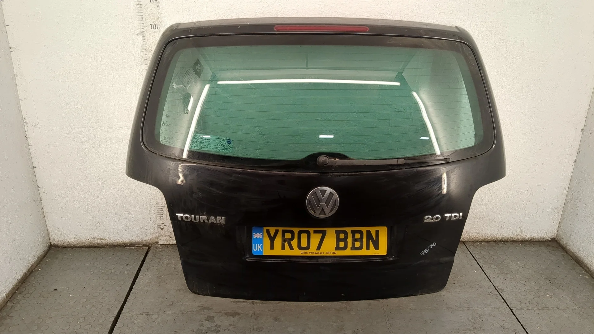 Крышка (дверь) багажника Volkswagen Touran 2003-2006 КПП 6-ст.мех.(МКПП) BKD Дизель 2 л TDI