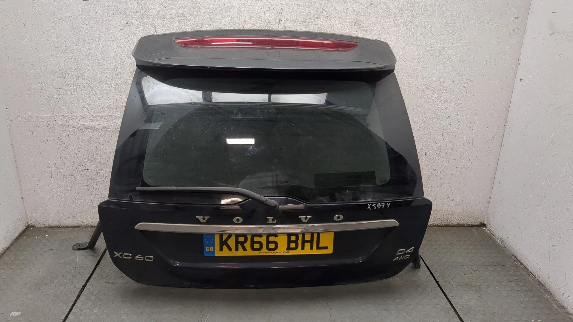 Крышка (дверь) багажника Volvo XC60 2008-2017 КПП автомат 4х4 (АКПП) D5244T21 Дизель 2.4 л Турбо