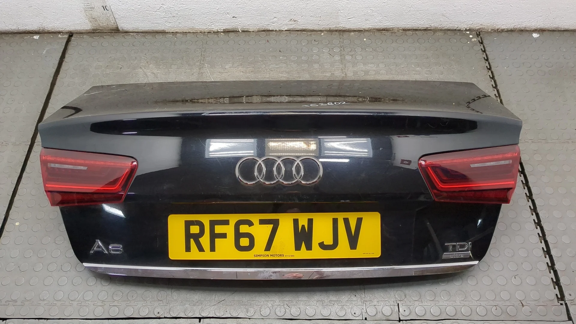 Крышка (дверь) багажника Audi A6 (C7) 2011-2018 КПП автомат (АКПП) DDDA Дизель 2 л TDI