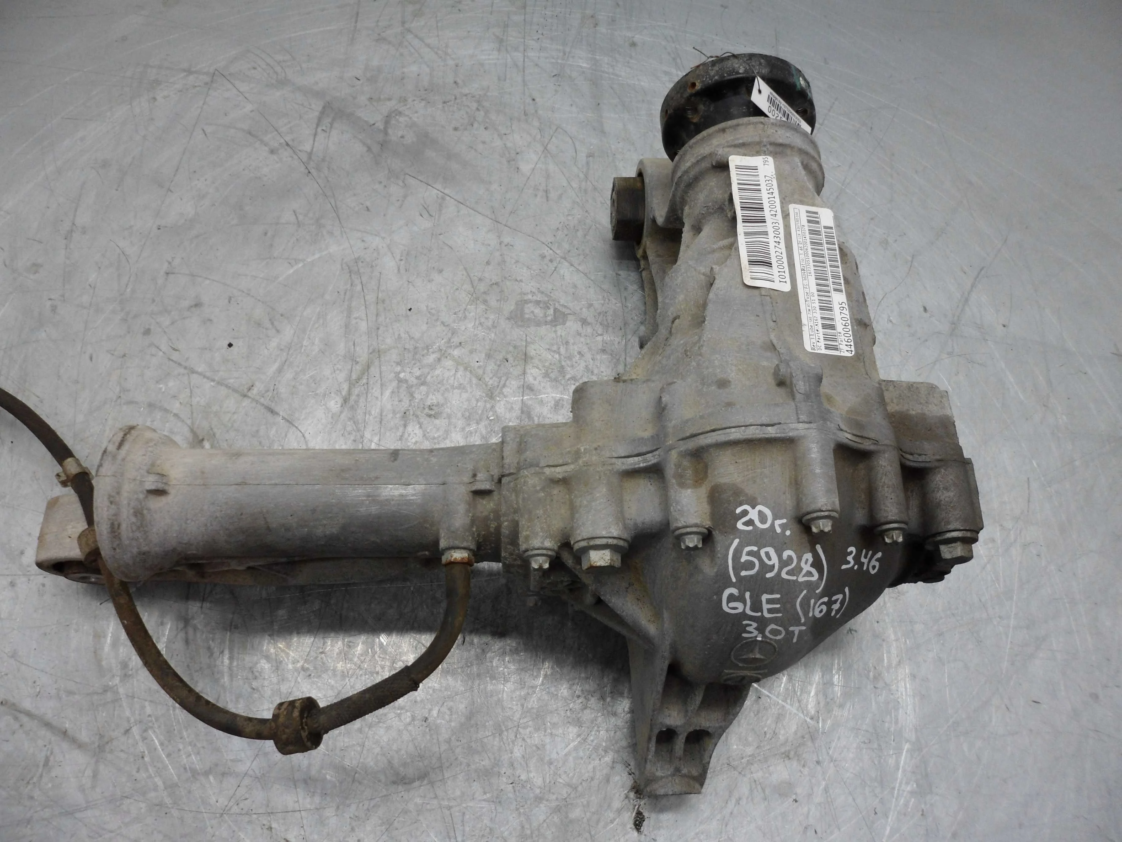 Редуктор передний Mercedes GLE (W167) 2019 - наст. время бензин 3.0 Автомат