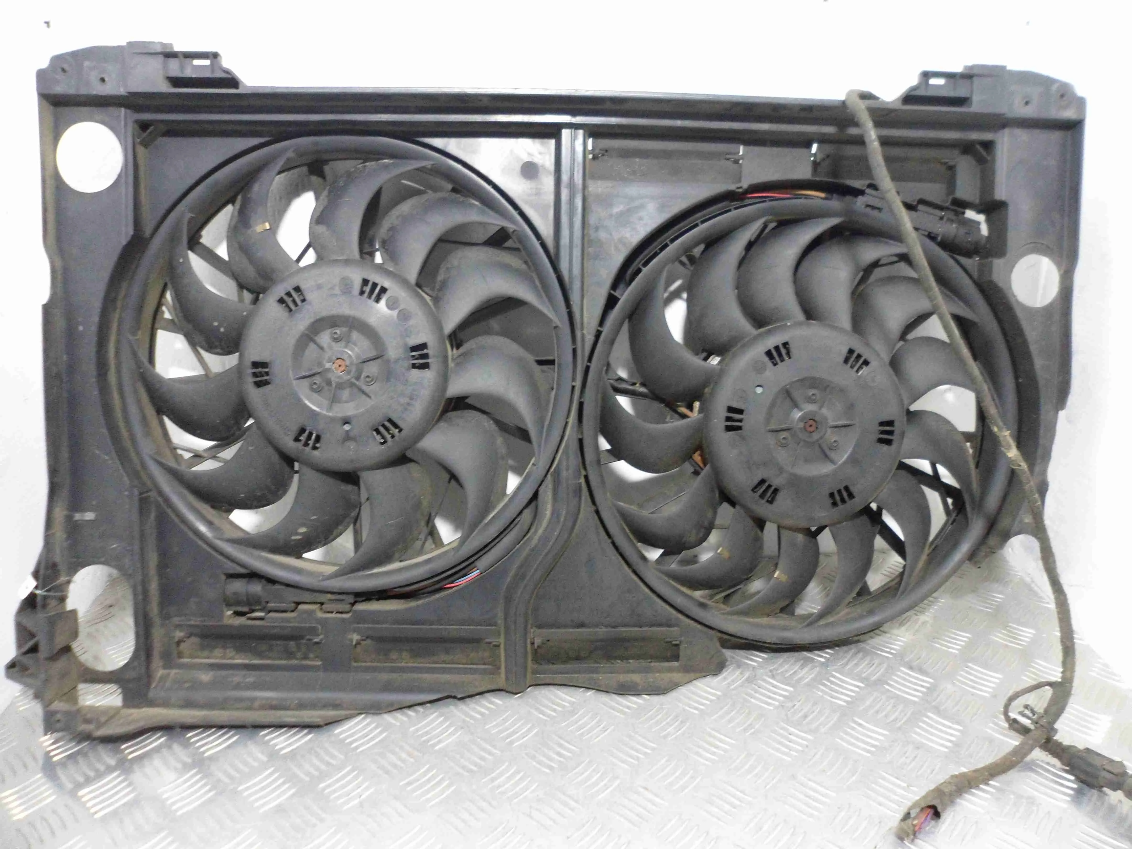 Вентилятор охлаждения (электро) Audi A8 D3 (4E2) рестайлинг 1 2005 - 2007 бензин 4.2 Автомат