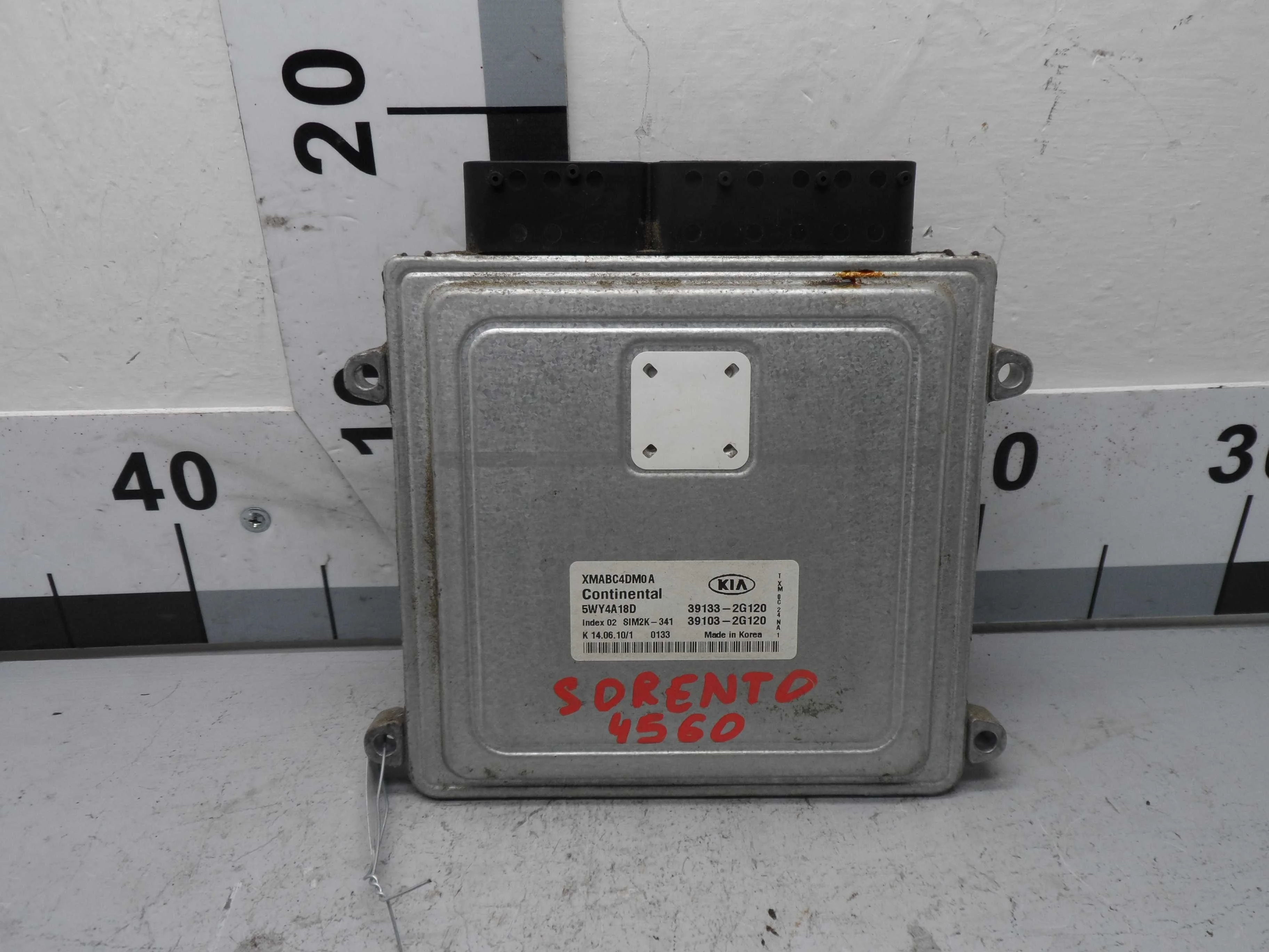 Блок управления ДВС Kia Sorento II (XM) 2009 - 2012 бензин 2.4 Автомат