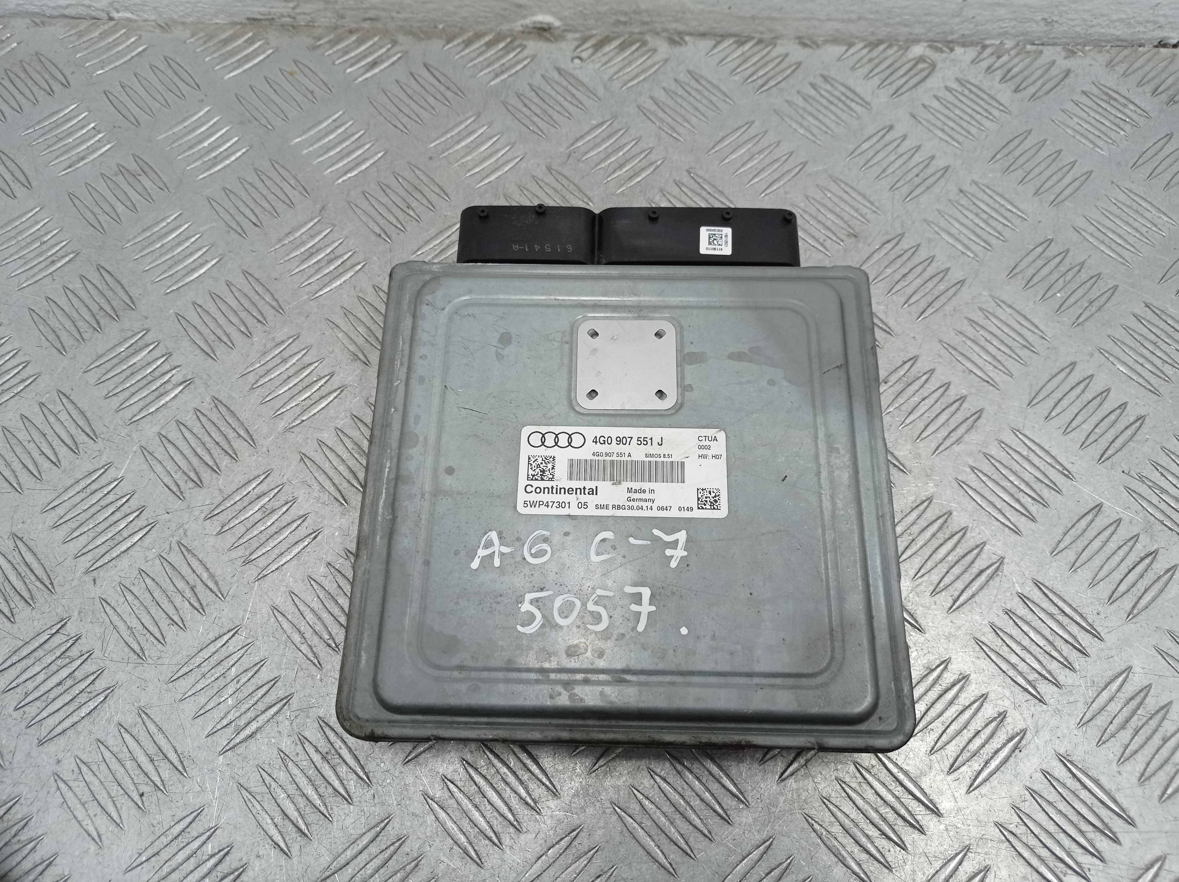 Блок управления ДВС Audi A6 C7 (4G2) 2011 - 2014 бензин 3.0 Автомат