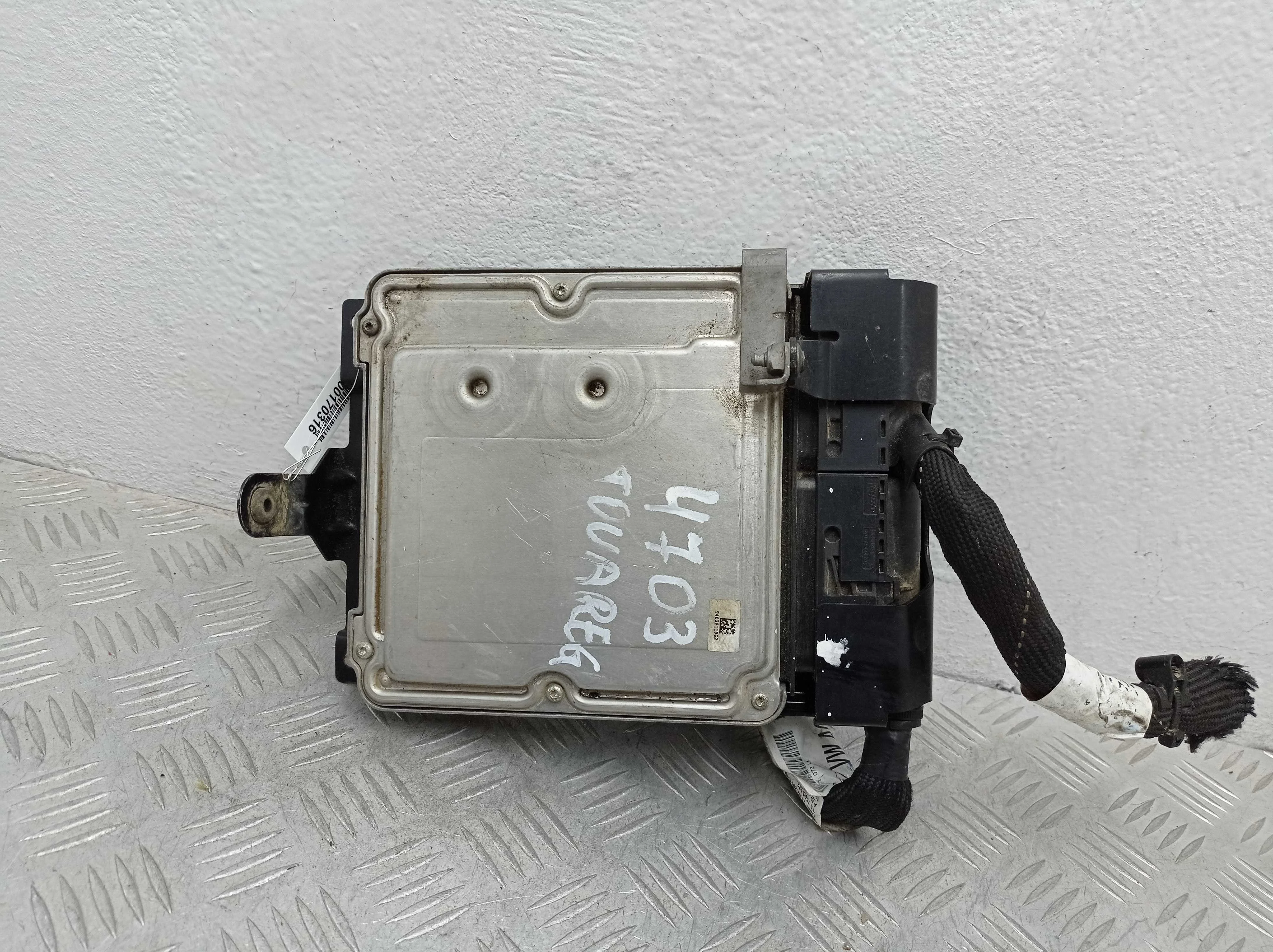 Блок управления ДВС Volkswagen Touareg II (7P) 2010 - 2014 бензин 3.6 Автомат