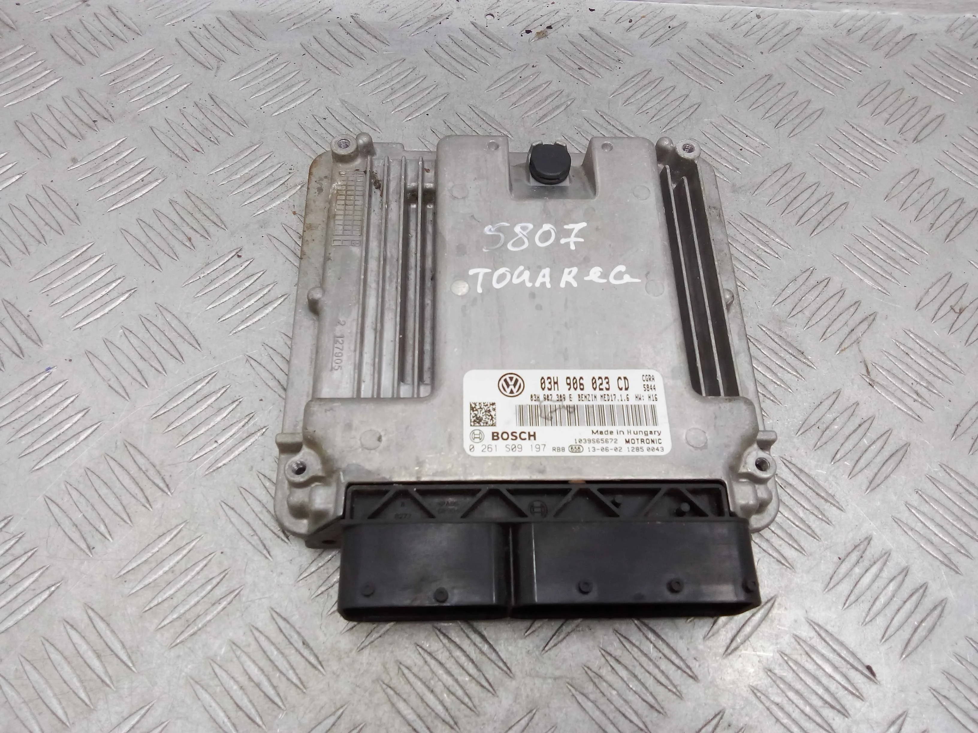 Блок управления ДВС Volkswagen Touareg II (7P) 2010 - 2014 бензин 3.6 Автомат