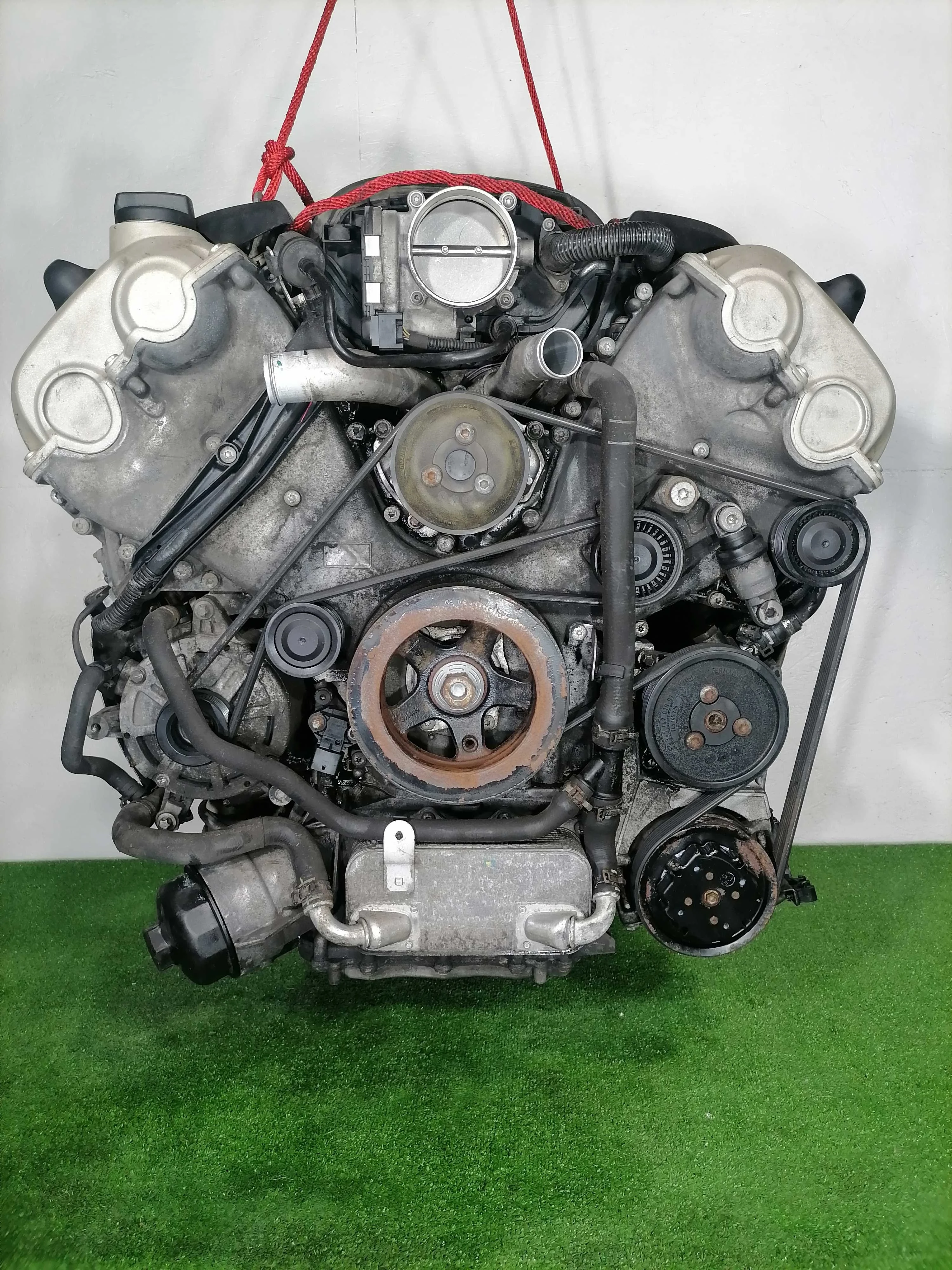 Компрессор кондиционера Porsche Cayenne II (958) 2010 - 2014 бензин 4.8 Автомат