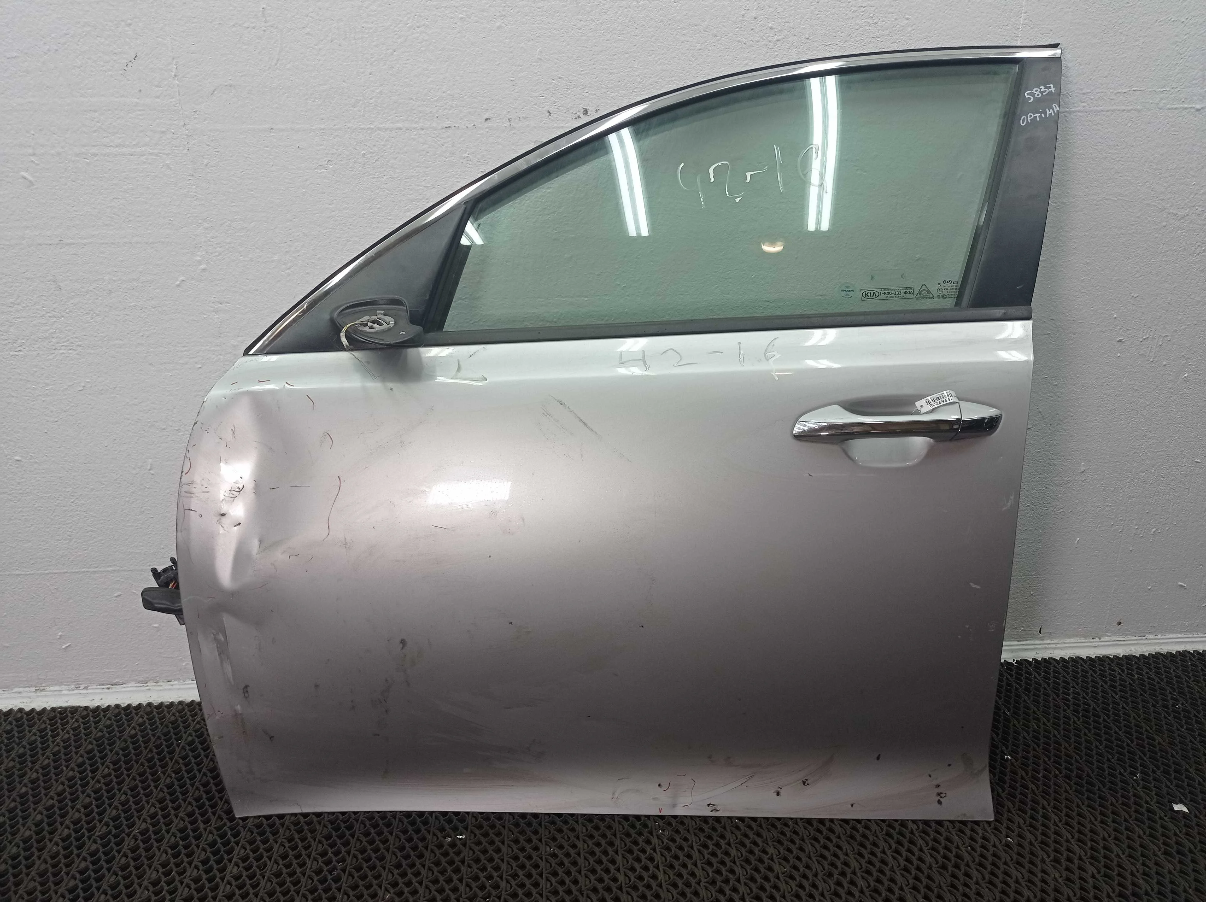 Дверь передняя левая Kia Optima IV (JF) 2016 - 2020 бензин 2.4 Автомат