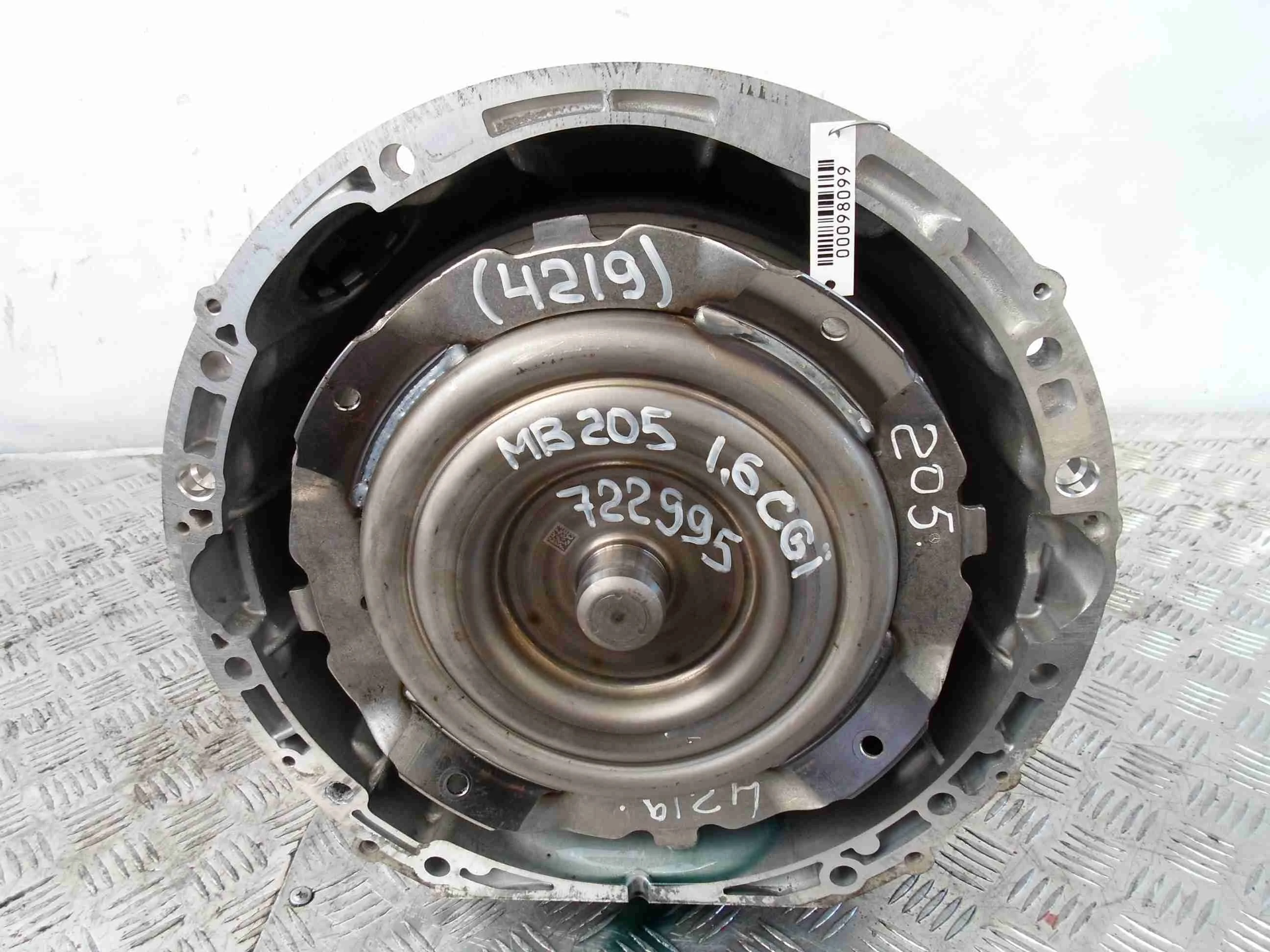 АКПП Mercedes C-Klasse (W205) 2014 - 2018 бензин 1.6 Автомат