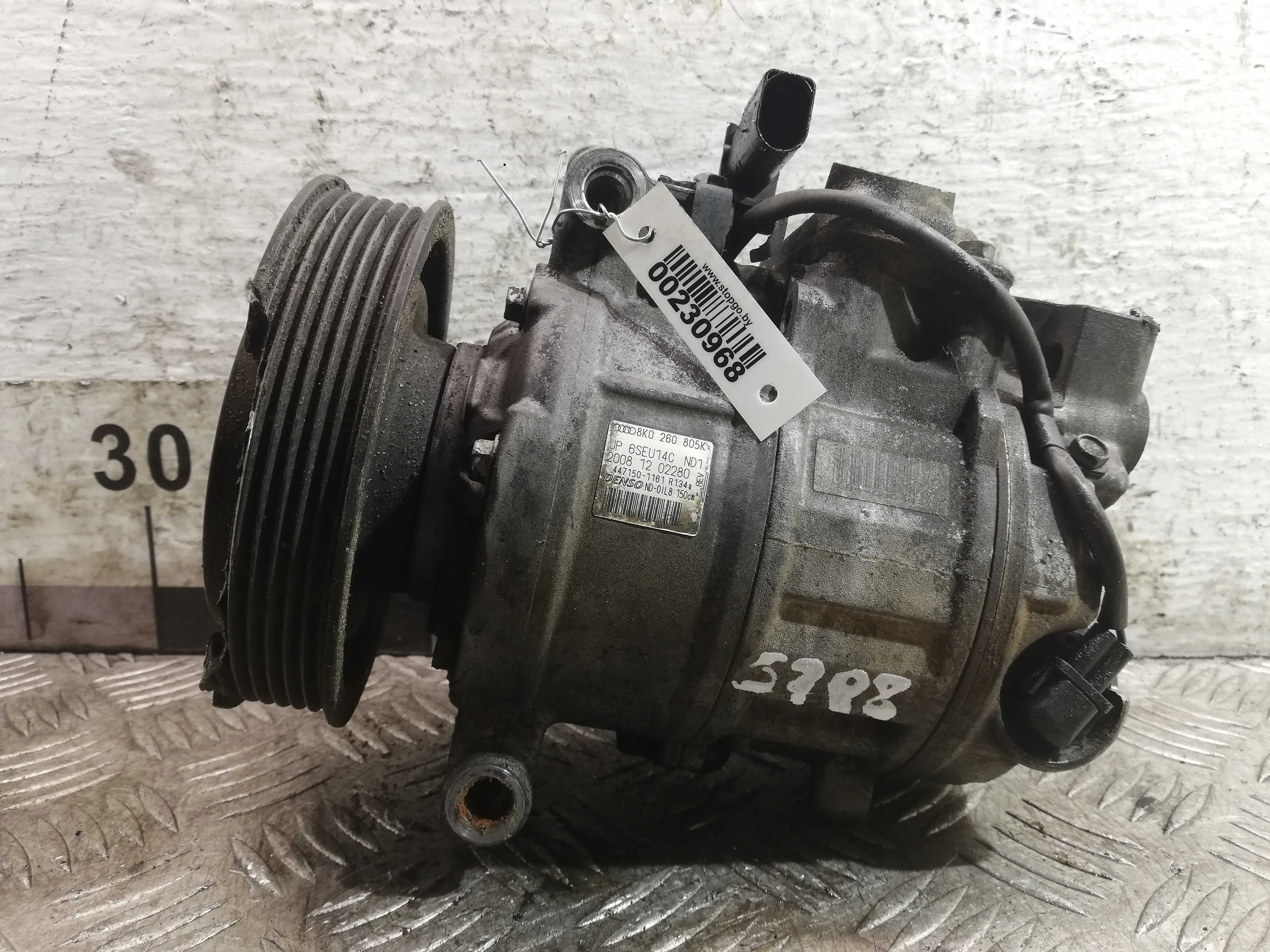 Компрессор кондиционера Audi Q5 (8R) 2008 - 2012 бензин 3.2 Автомат