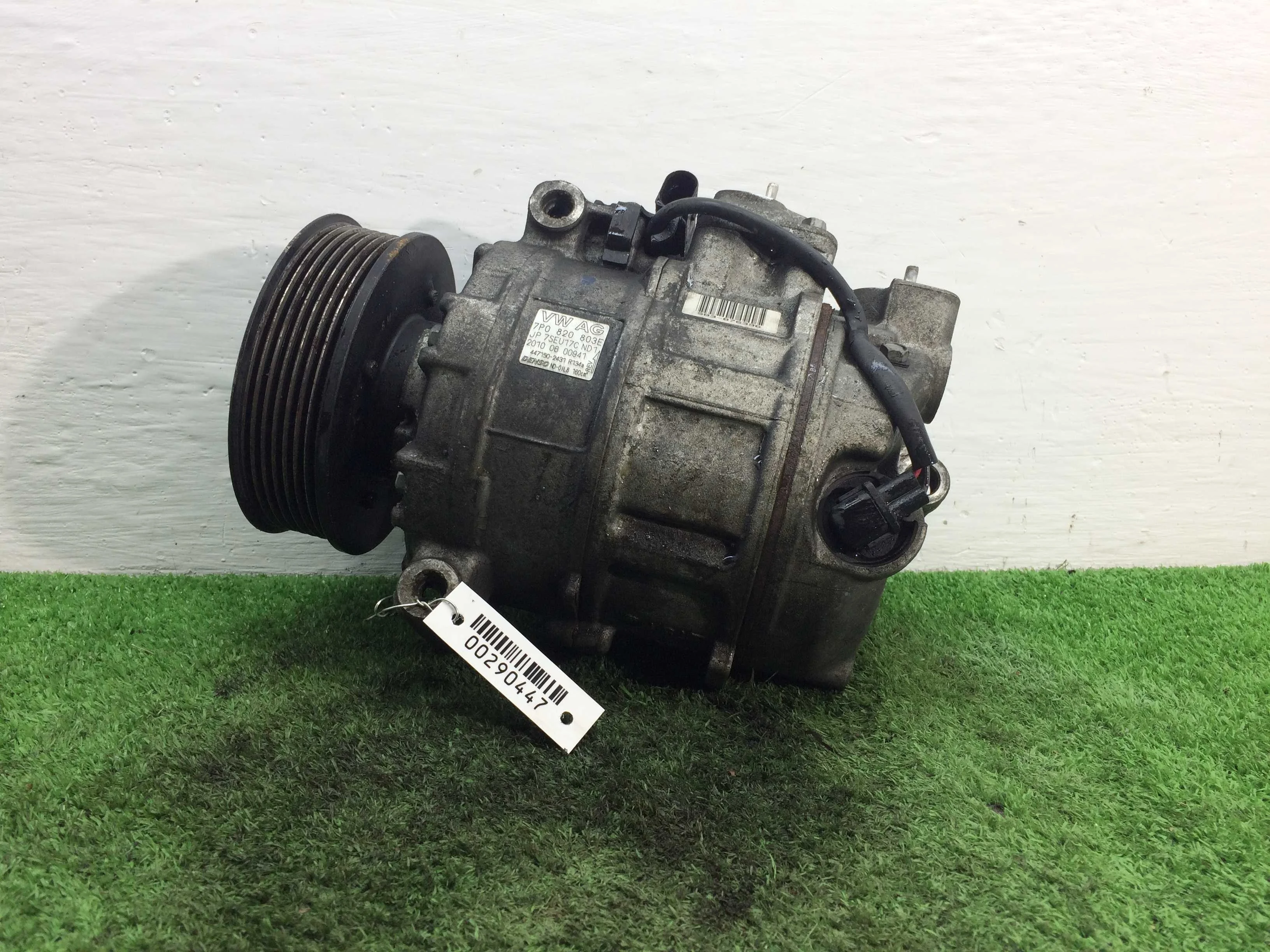 Компрессор кондиционера Volkswagen Touareg II (7P) 2010 - 2014 бензин 3.6 Автомат