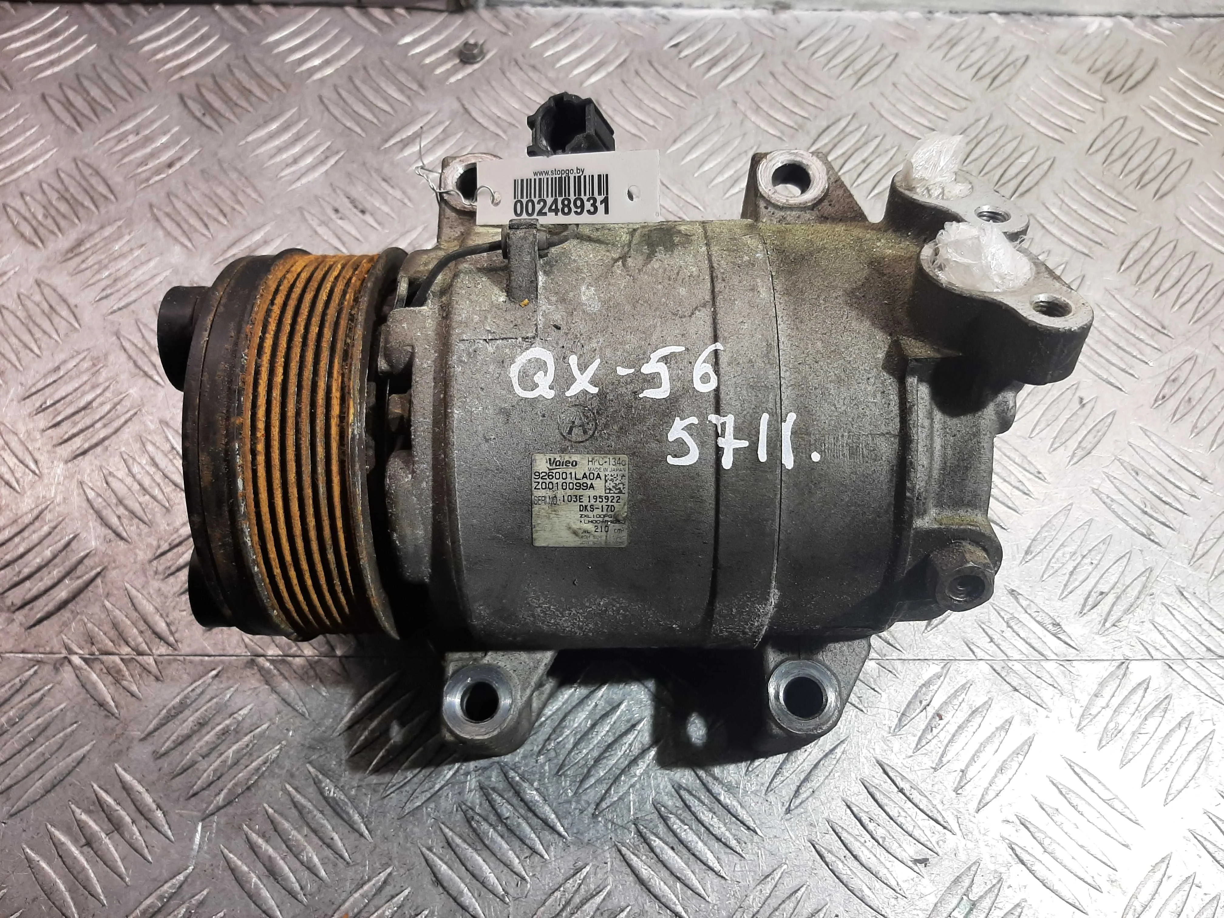 Компрессор кондиционера Infiniti QX56 (Z62) 2010 - 2013 бензин 5.6 Автомат