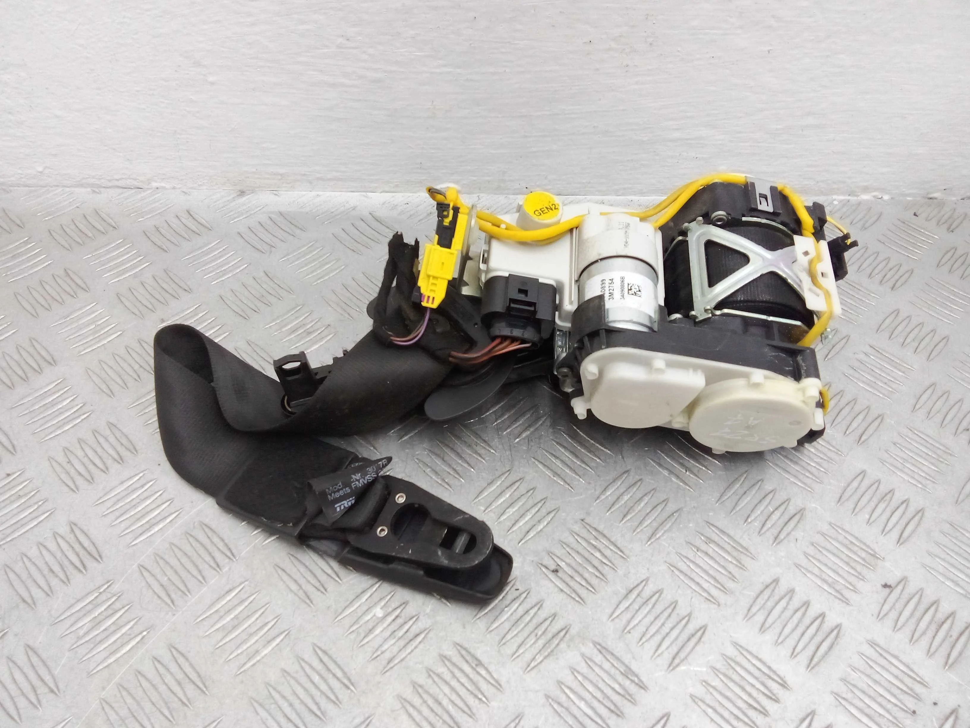 Ремень безопасности Audi A7 (4GA) 2010 - 2014 бензин 3.0 Автомат