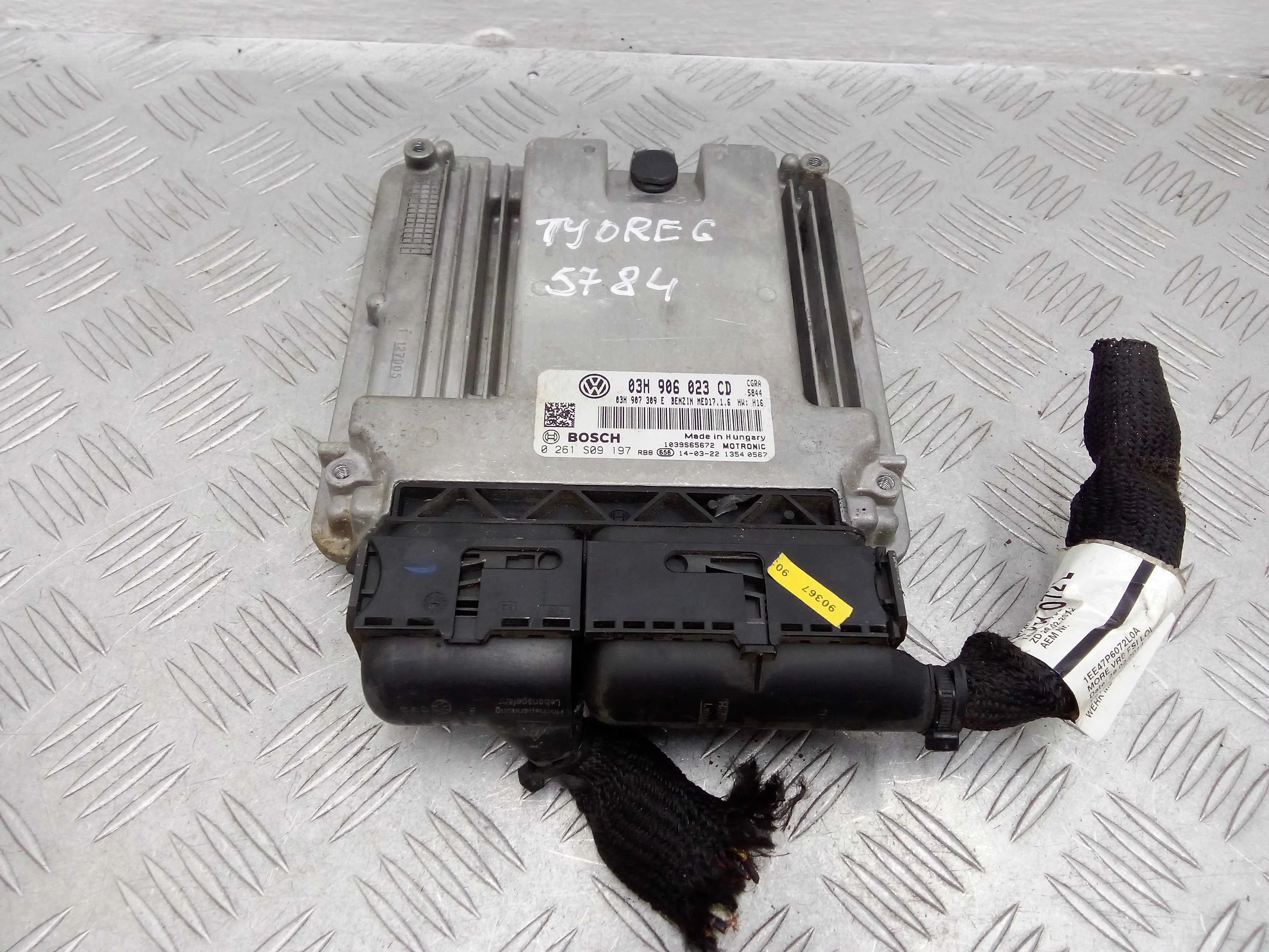 Блок управления ДВС Volkswagen Touareg II (7P) 2010 - 2014 бензин 3.6 Автомат