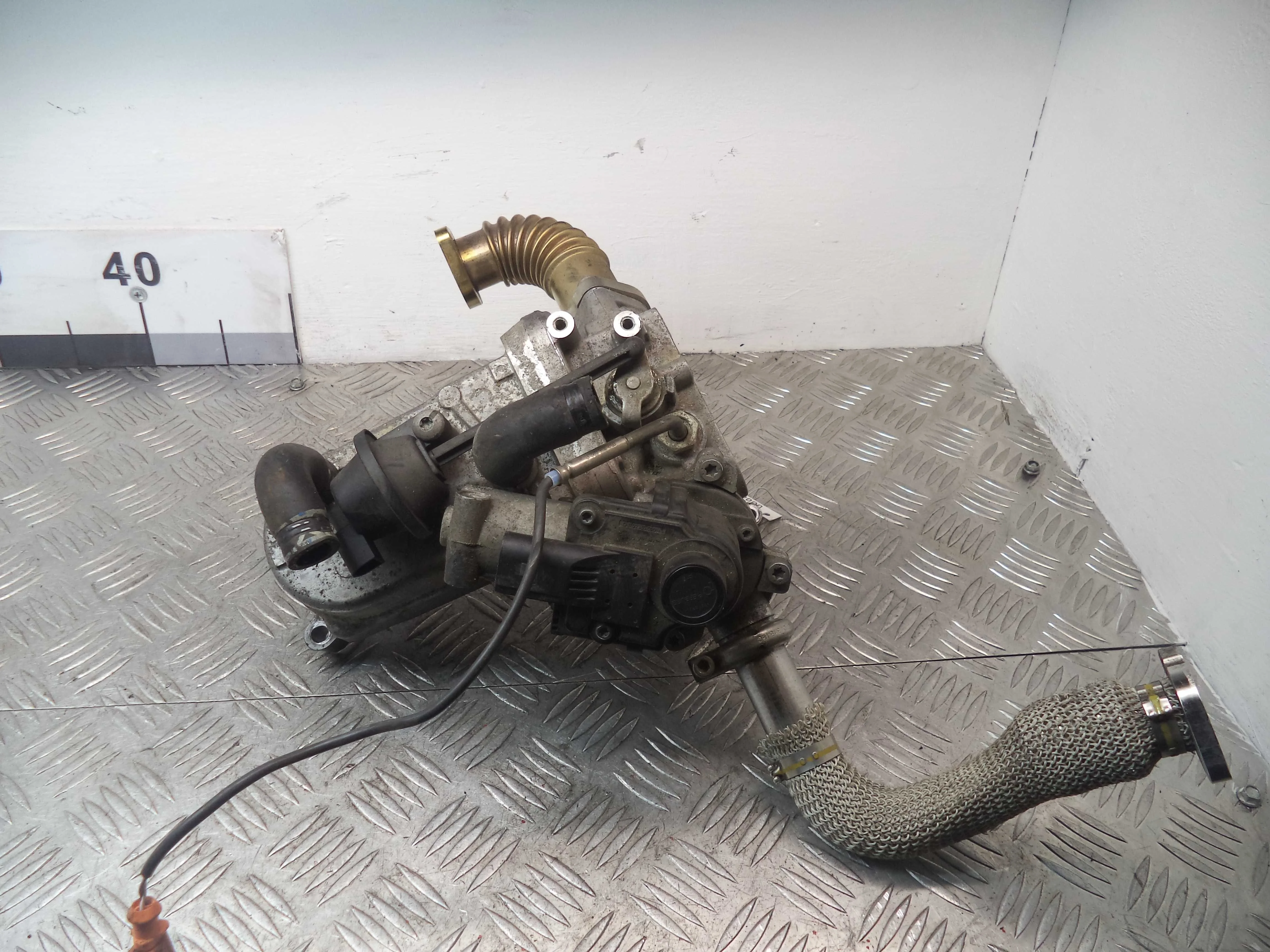 Радиатор системы EGR Volkswagen Touareg II (7P) 2010 - 2014 дизель 3.0 Автомат