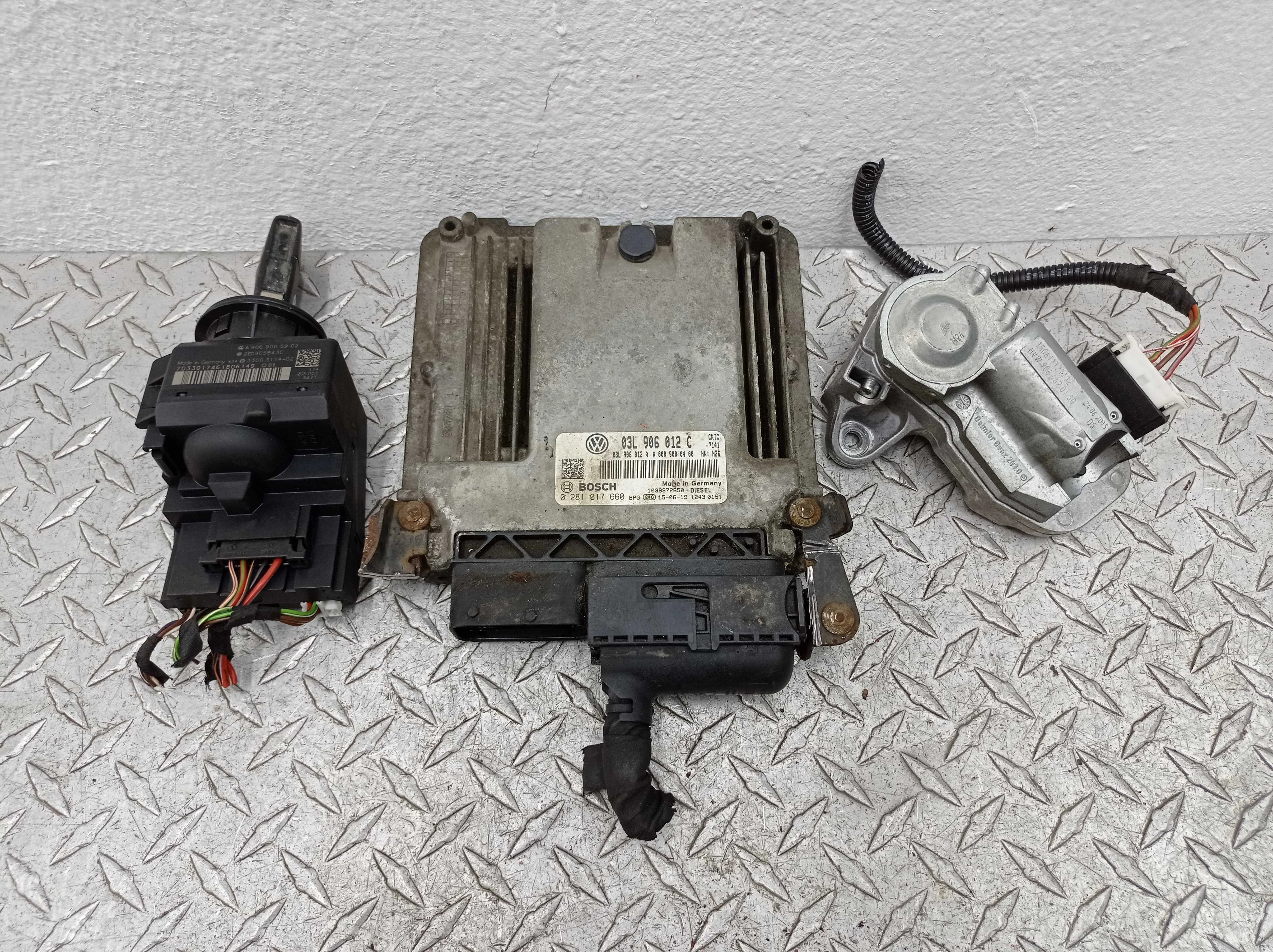 Блок управления ДВС Volkswagen Crafter I Рестайлинг (2E) 2011 - 2018 дизель 2.0 Механика