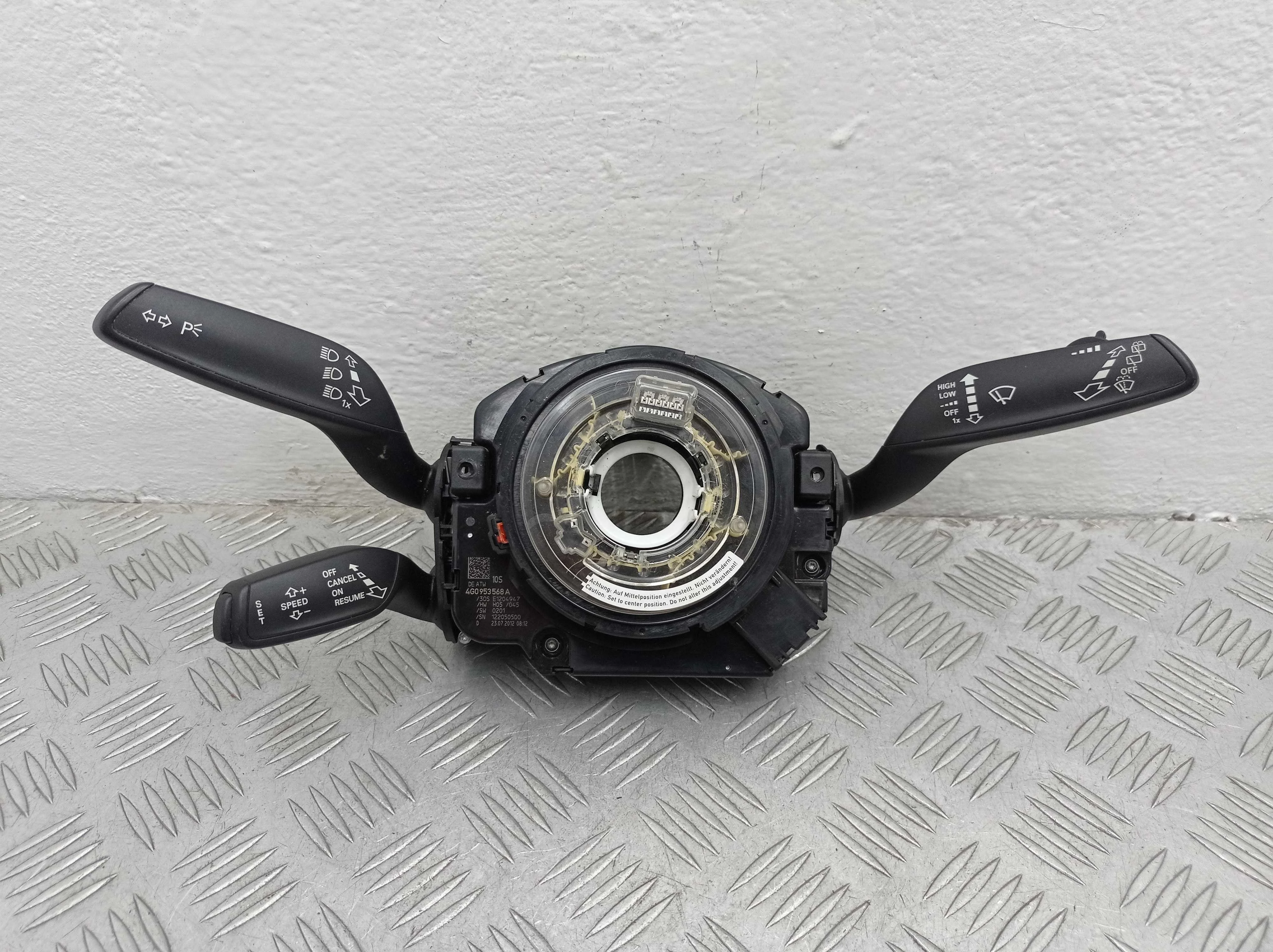 Переключатель подрулевой (стрекоза) Audi Allroad C7 (4G5,4GJ) 2012 - 2014 дизель 3.0 Автомат