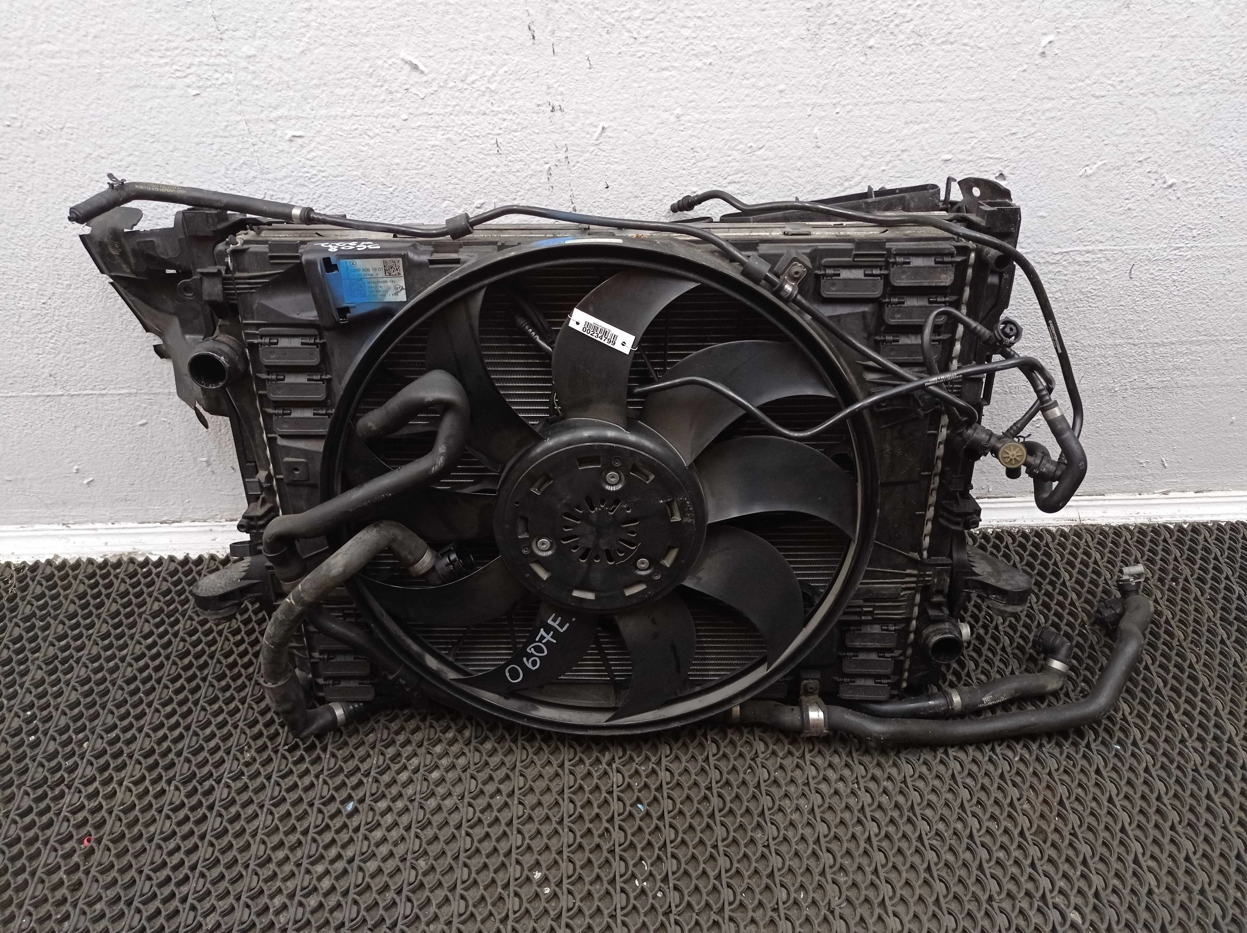 Кассета радиаторов Mercedes S-Klasse (W222) Рестайлинг 2017 - 2020 дизель 3.5 Автомат