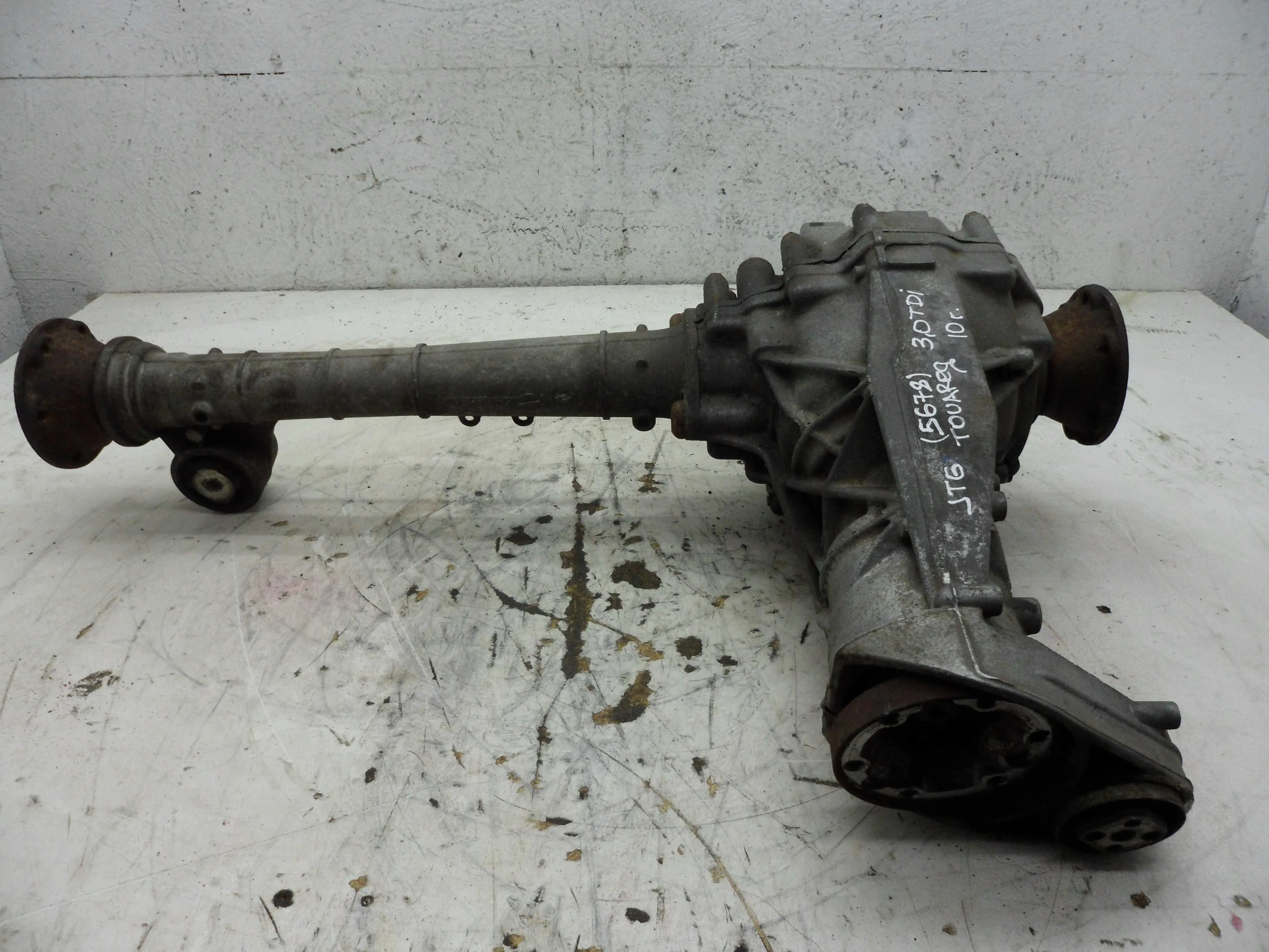 Редуктор передний Volkswagen Touareg I  Рестайлинг (7L) 2007 - 2010 дизель 3.0 Автомат