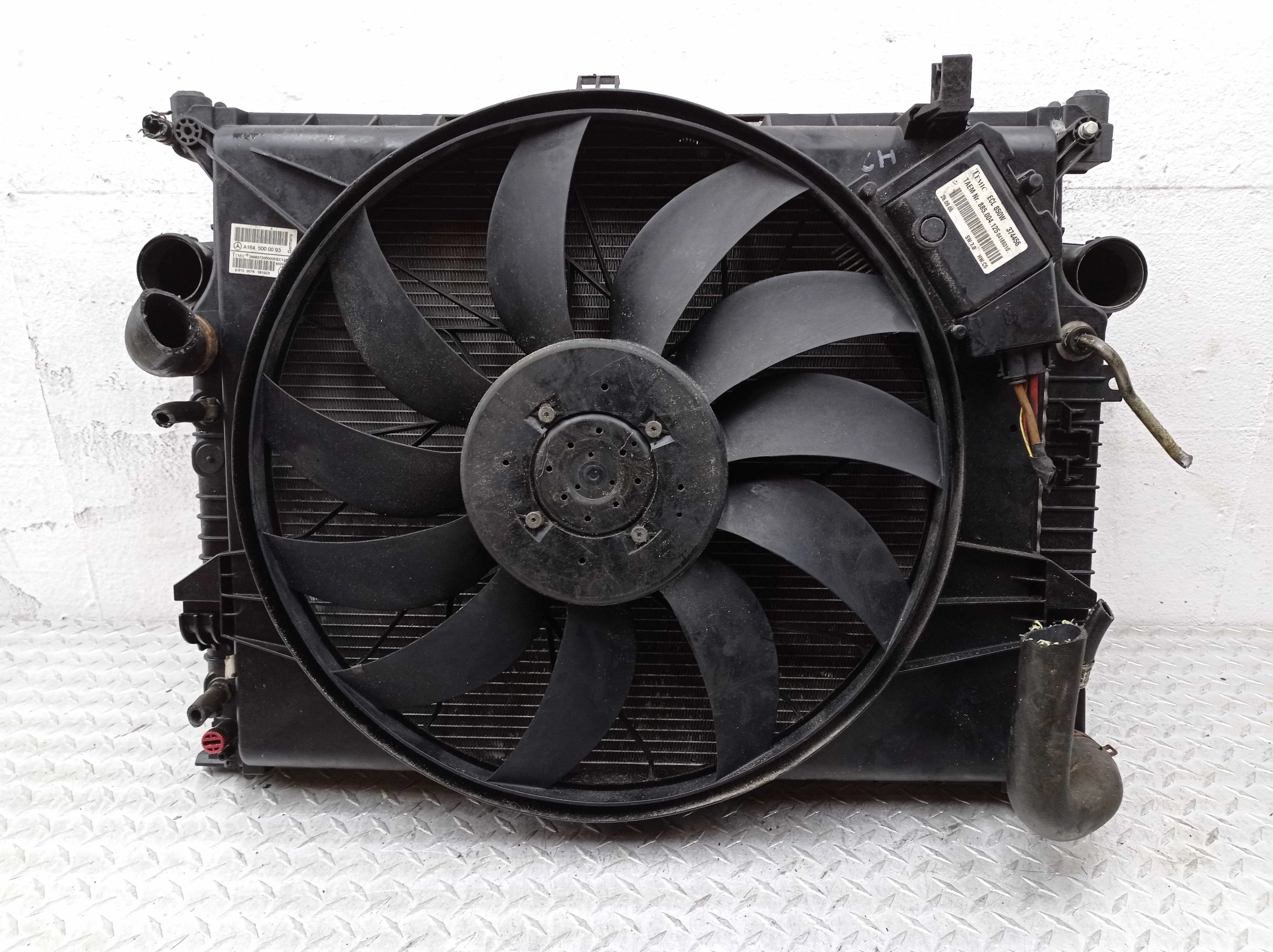 Кассета радиаторов Mercedes M-klasse (W164) 2005 - 2008 дизель 3.2 Автомат