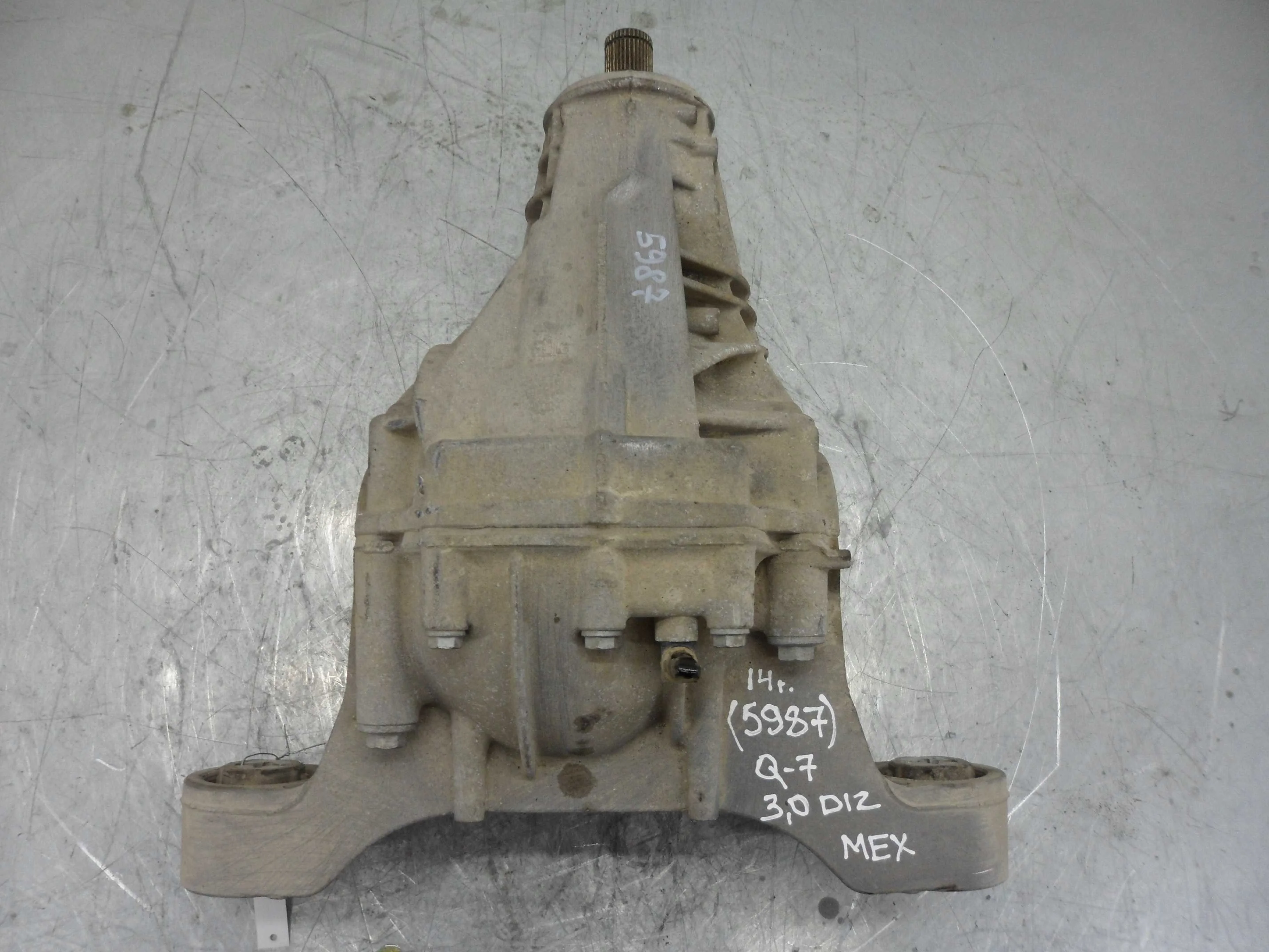 Редуктор задний Audi Q7 (4LB) рестайлинг 2009 - 2015 дизель 3.0 Автомат