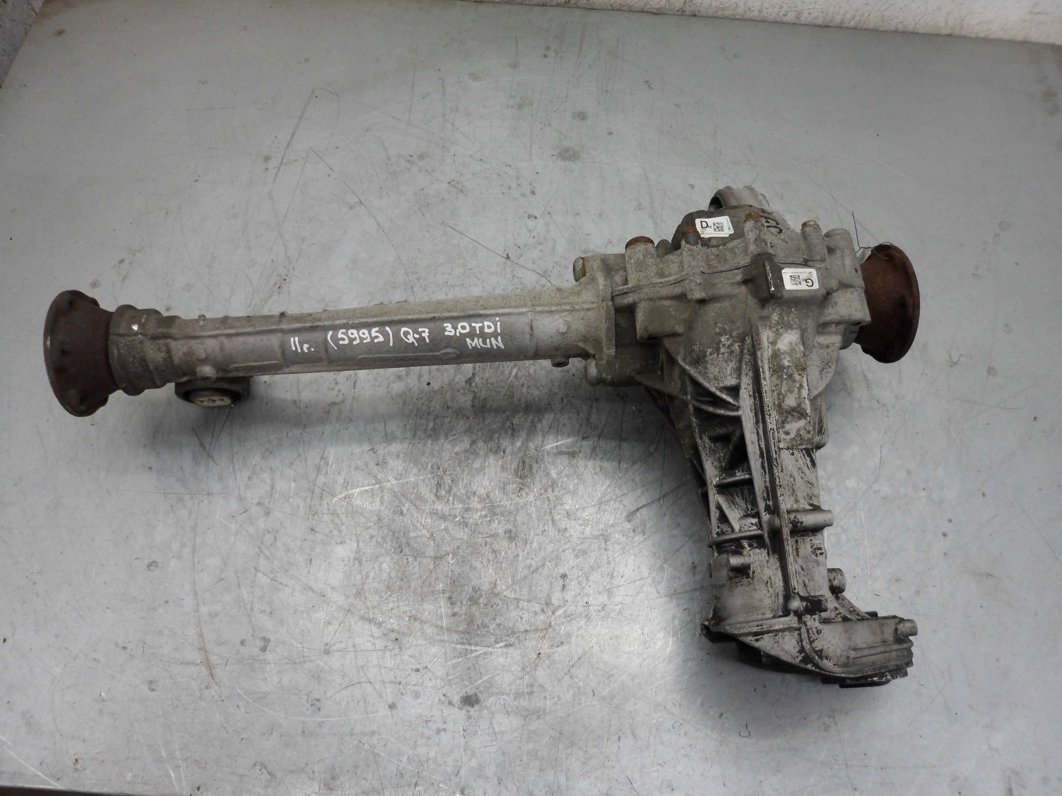 Редуктор передний Audi Q7 (4LB) рестайлинг 2009 - 2015 дизель 3.0 Автомат