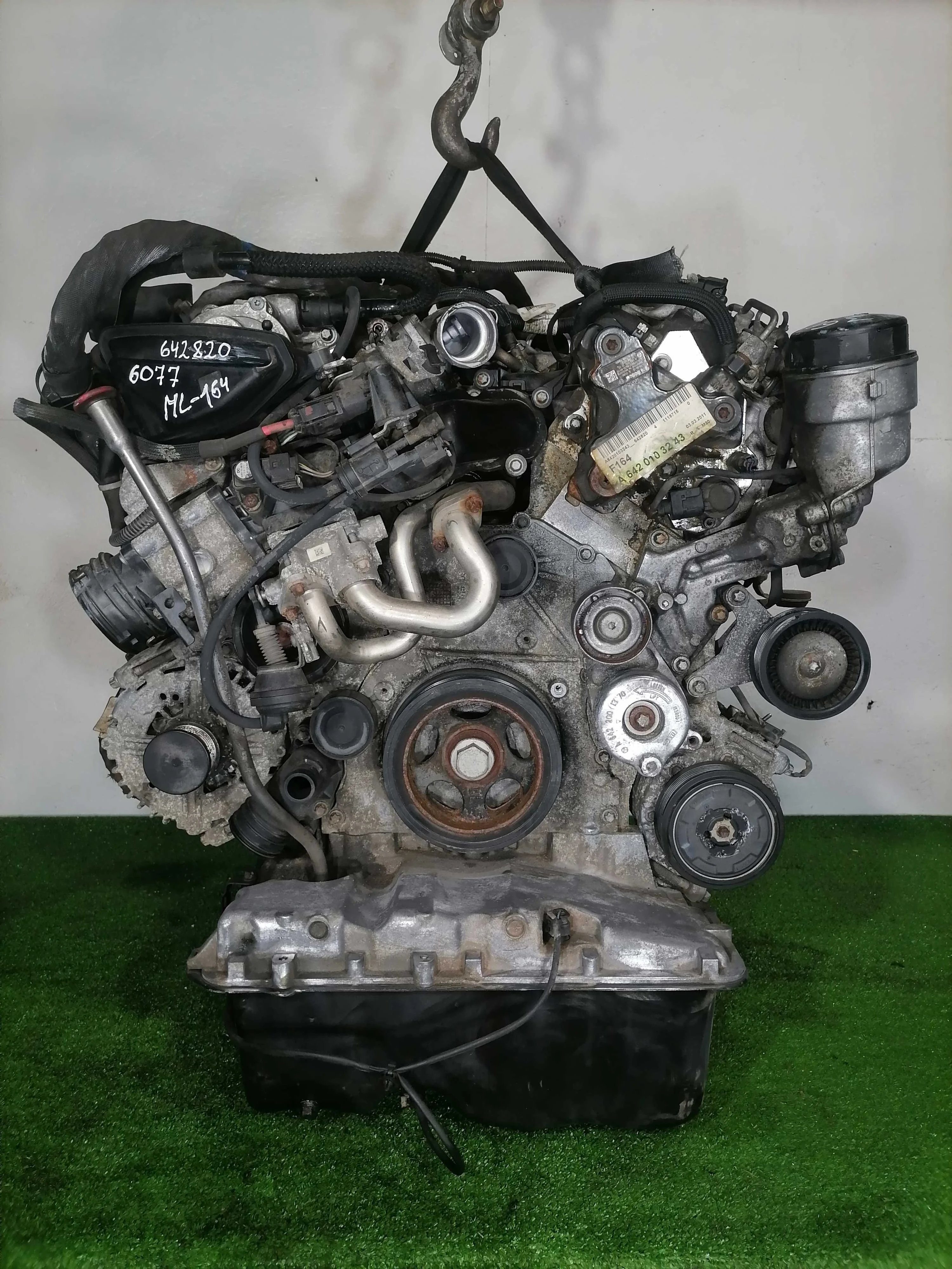 Двигатель Mercedes M-klasse (W164) Рестайлинг 2008 - 2011 дизель 3.0 Автомат