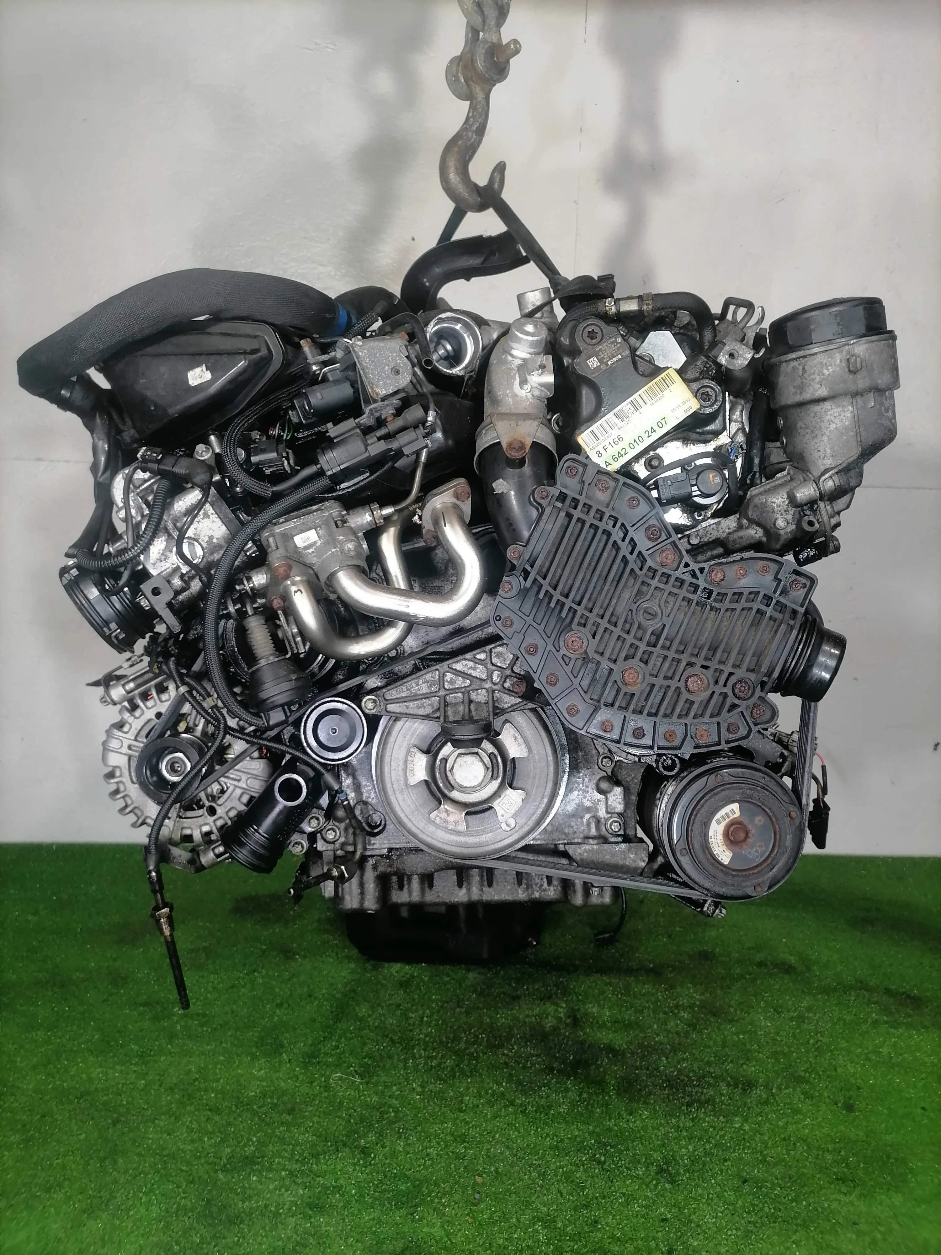 Двигатель Mercedes M-klasse (W166) 2011 - 2015 дизель 3.0 Автомат