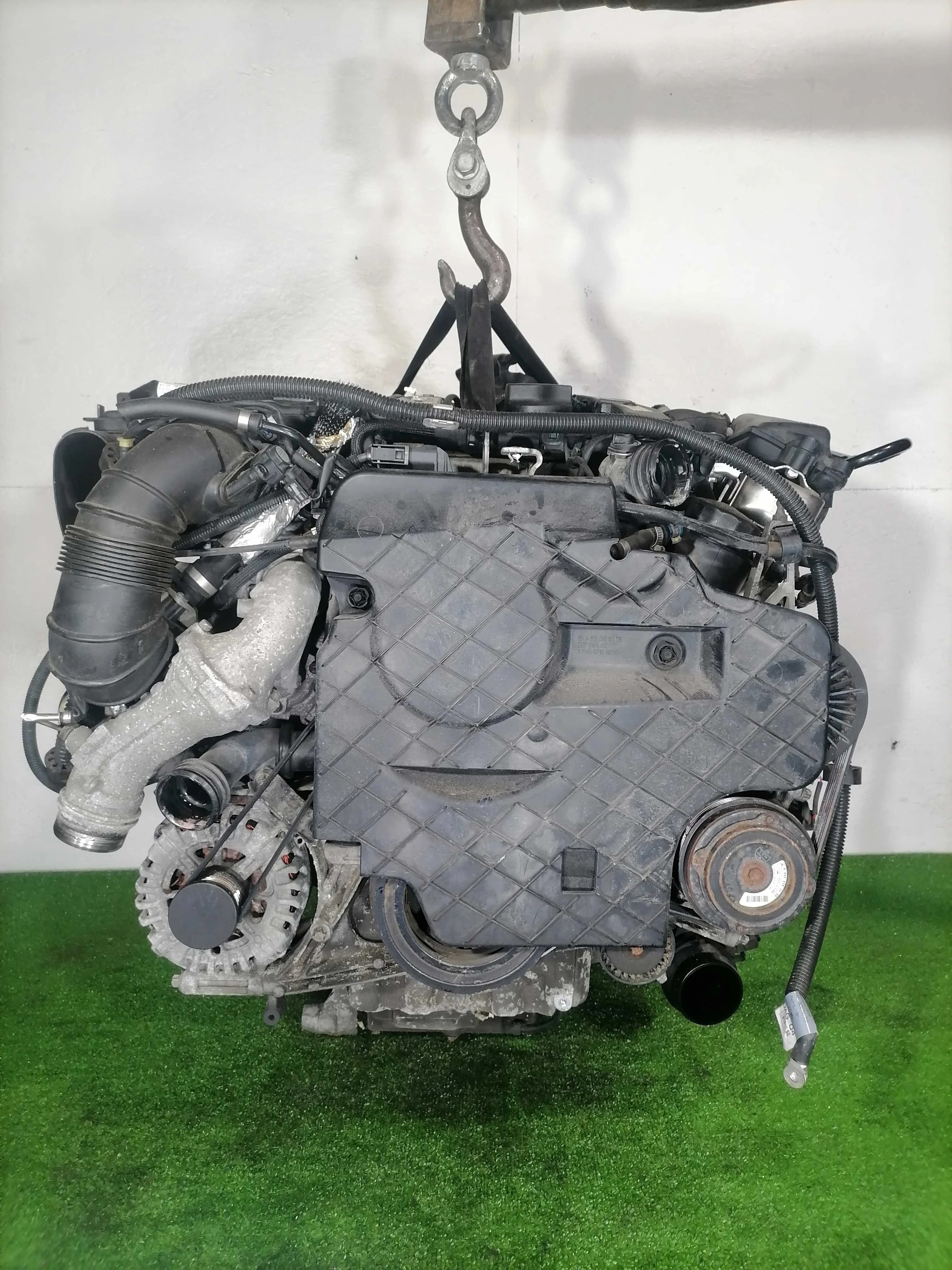 Двигатель Mercedes GLK (X204) Рестайлинг 2012 - 2015 дизель 2.2 Автомат