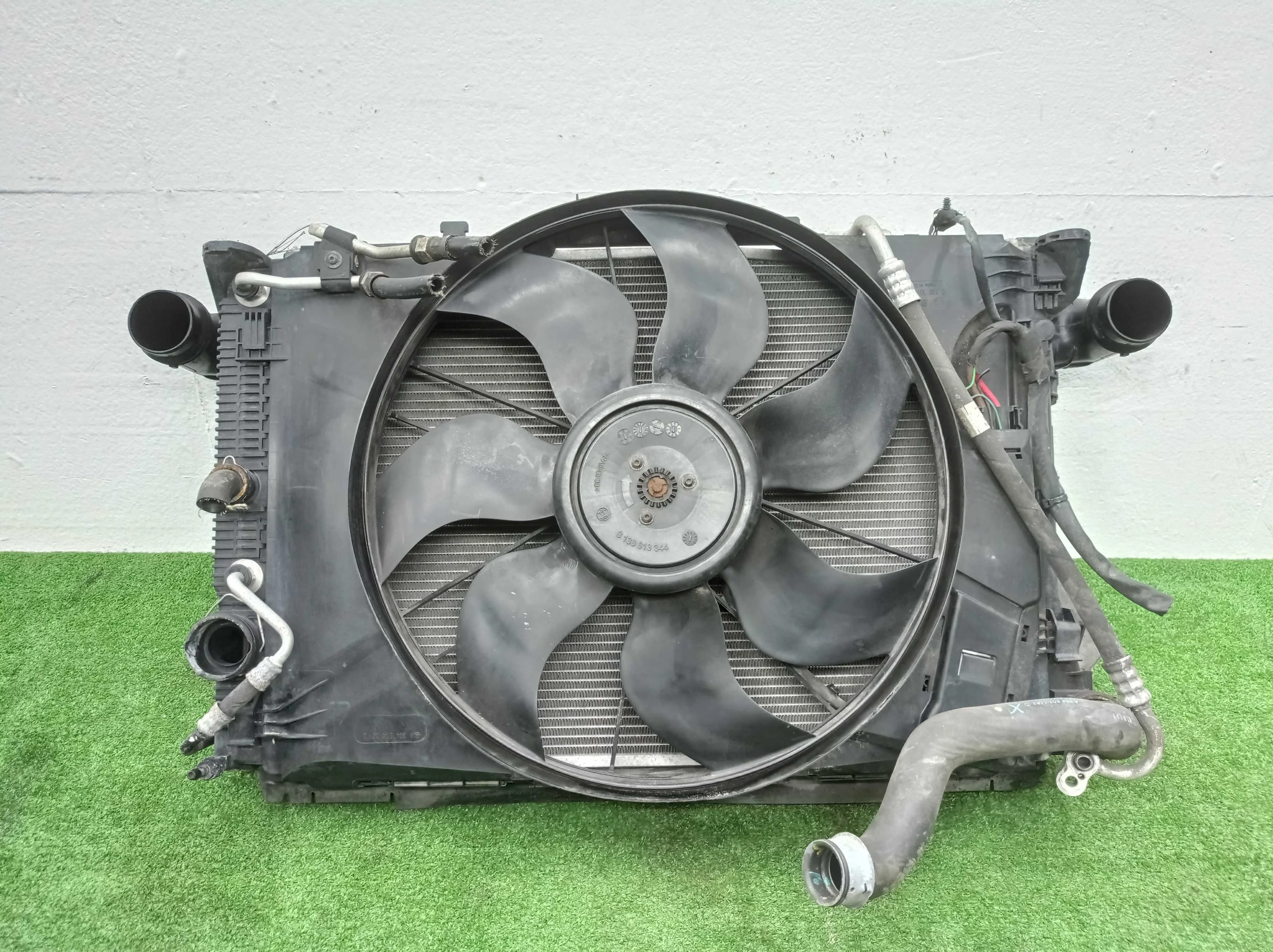 Кассета радиаторов Mercedes GLK (X204) Рестайлинг 2012 - 2015 дизель 2.2 Автомат