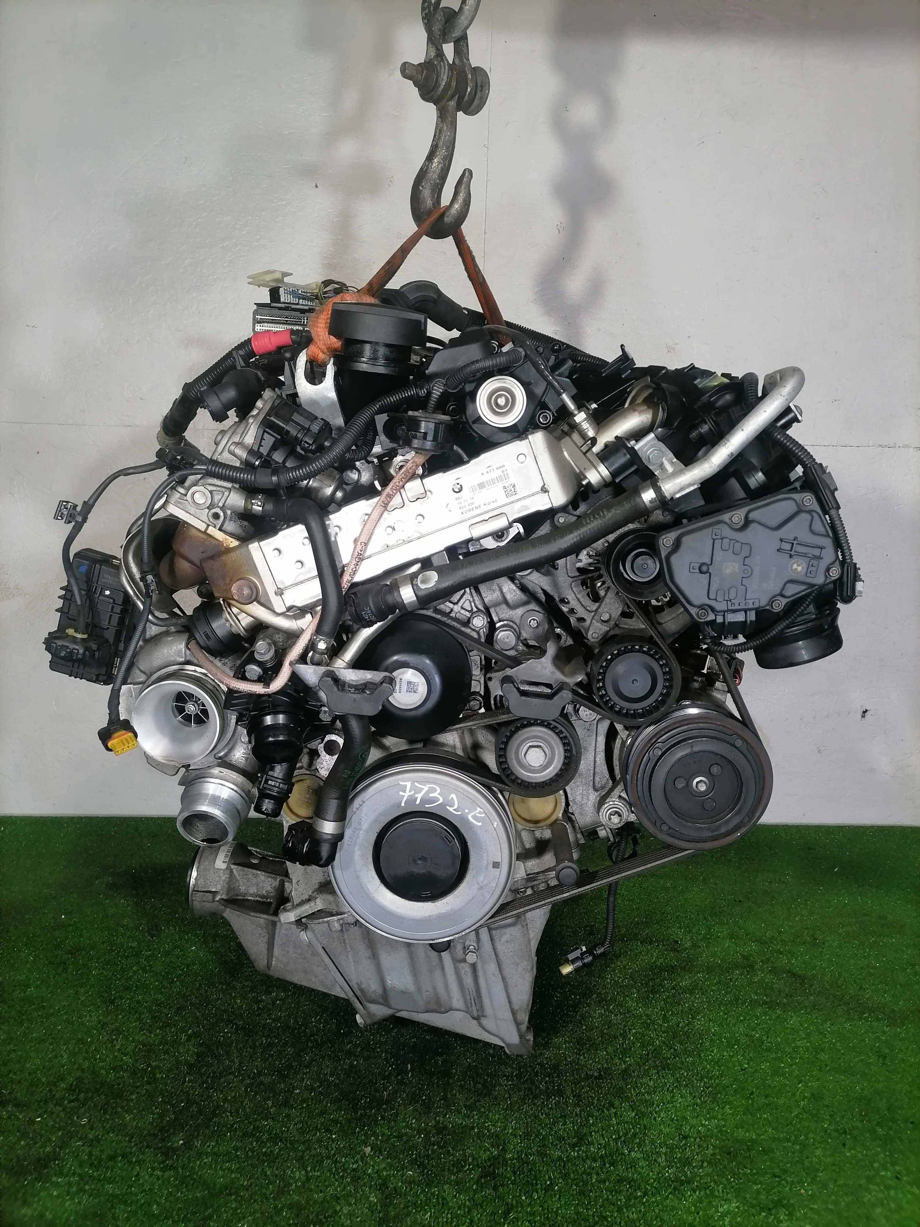 Двигатель BMW X3 F25 рестайлинг 2014 - 2018 дизель 2.0 Автомат