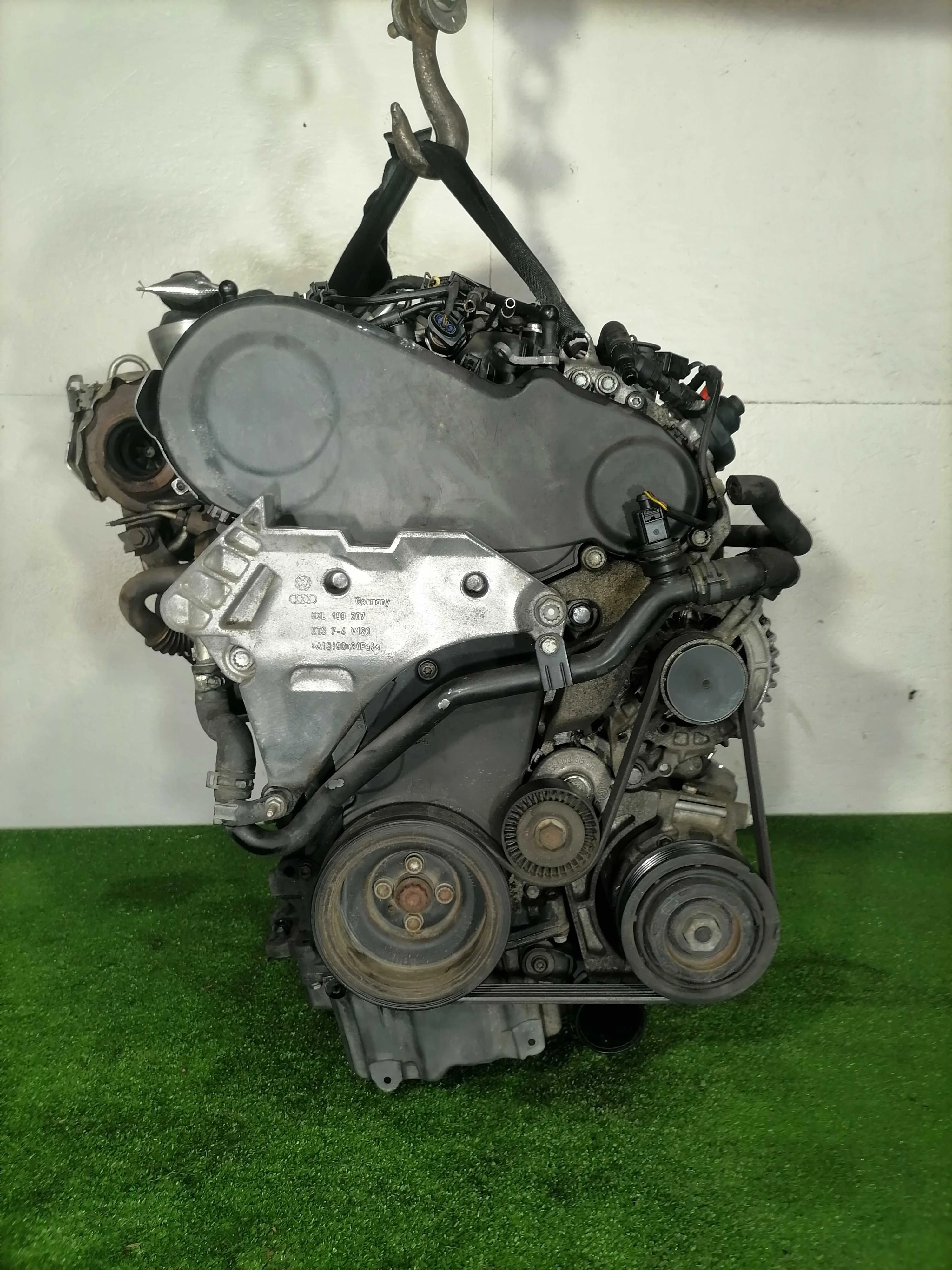 Двигатель Volkswagen Amarok (2H) 2010 - 2016 дизель 2.0 Механика