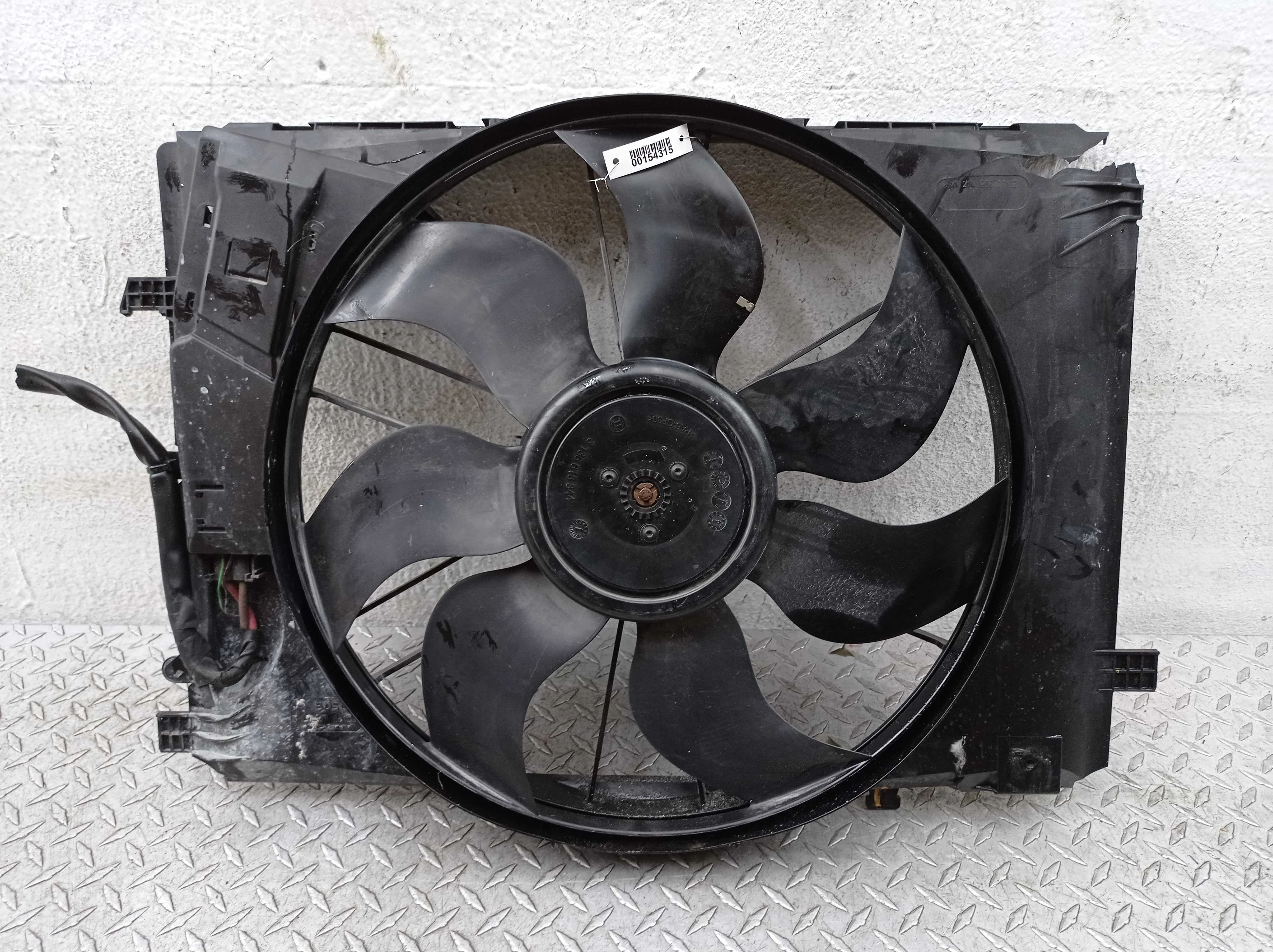 Вентилятор охлаждения (электро) Mercedes GLK (X204) Рестайлинг 2012 - 2015 дизель 2.2 Автомат