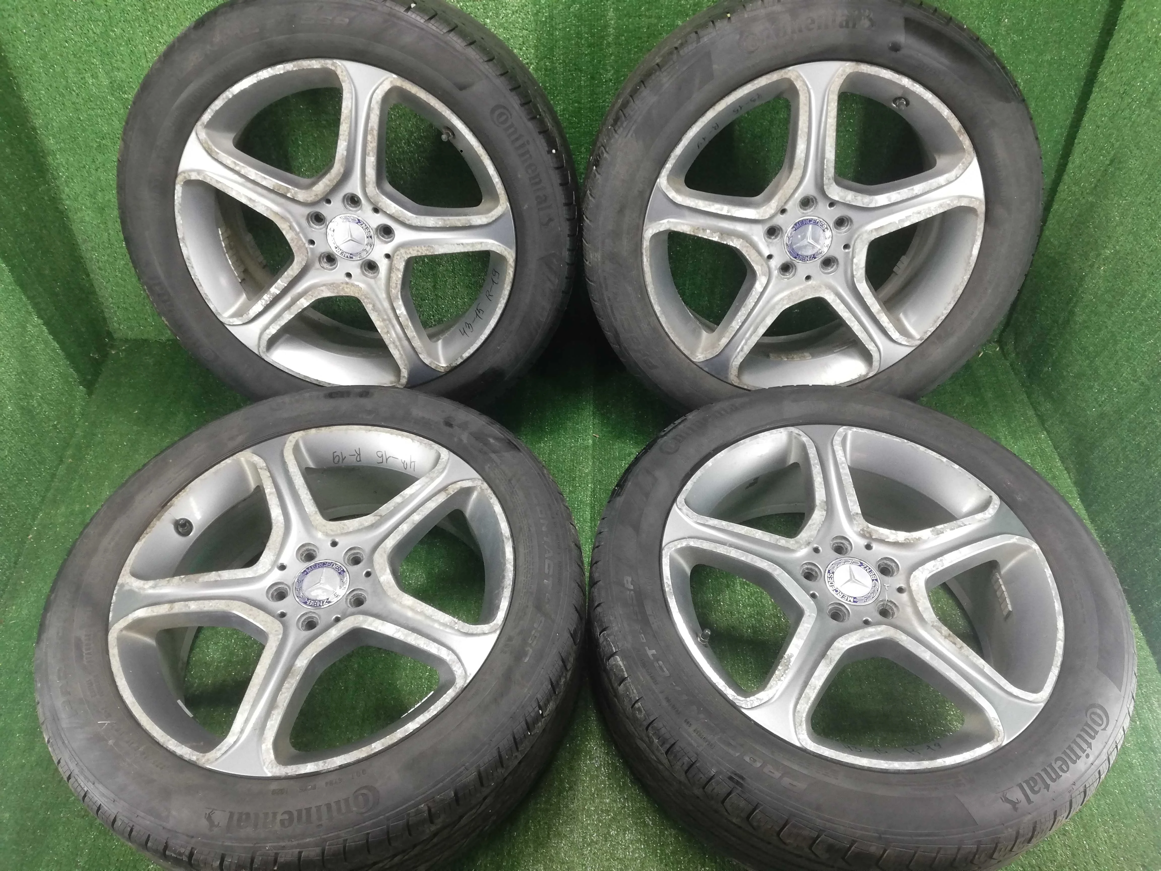 Диск литой Mercedes GLK (X204) Рестайлинг 2012 - 2015 дизель 2.2 Автомат