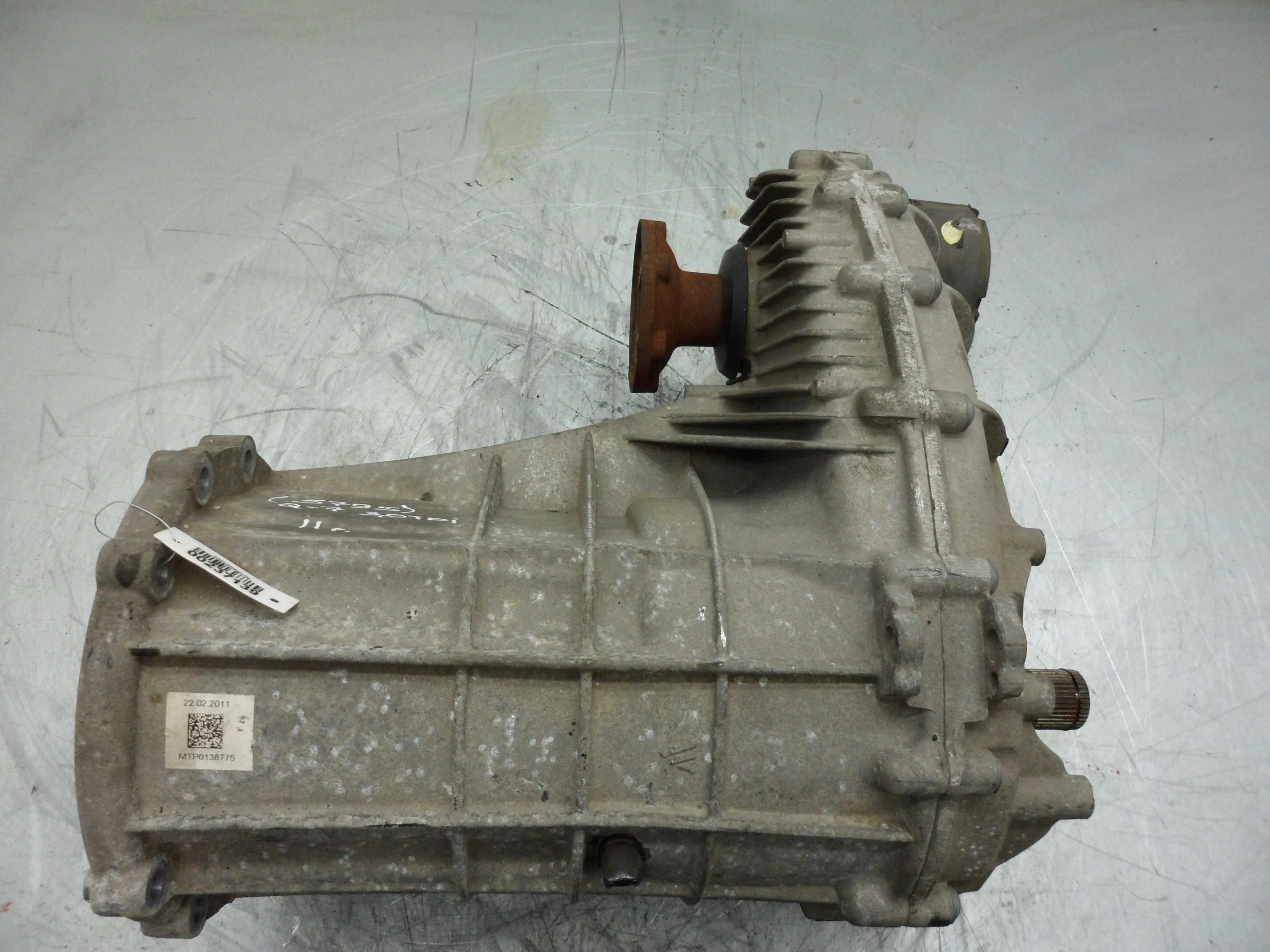 Раздаточная коробка Audi Q7 (4LB) рестайлинг 2009 - 2015 дизель 3.0 Автомат