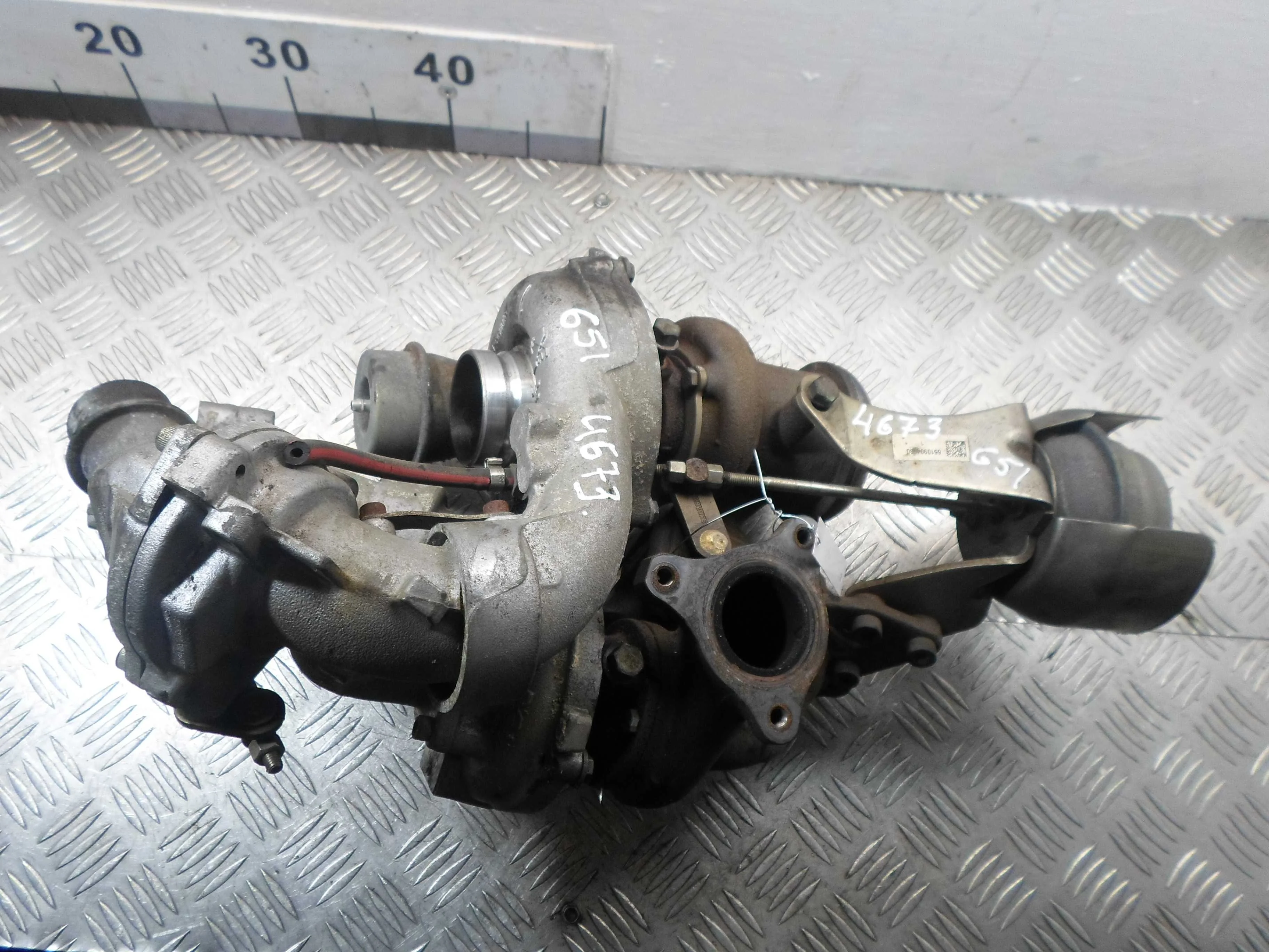 Турбина Mercedes E-klasse (W212) 2009 - 2013 дизель 2.2 Механика