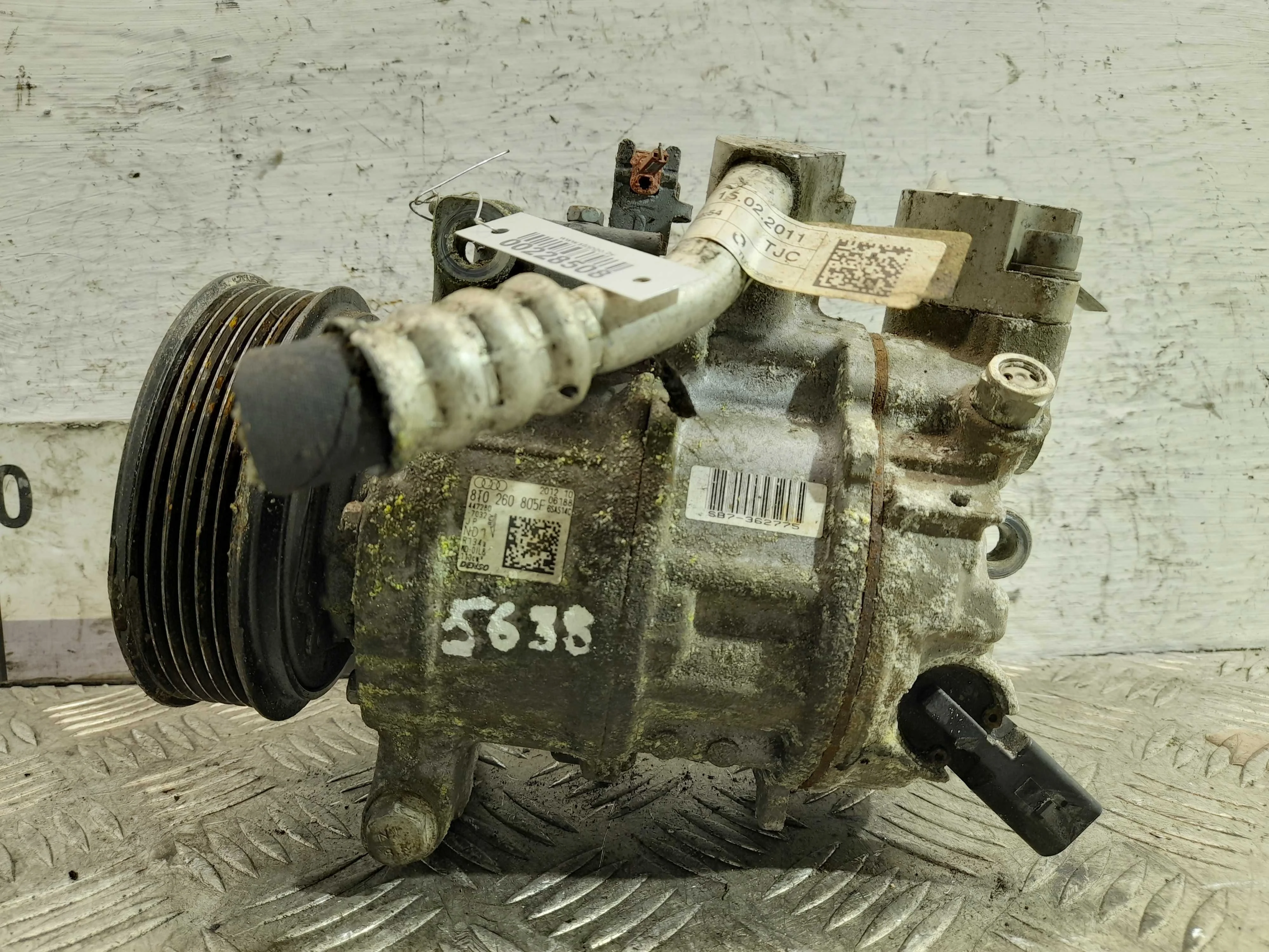 Компрессор кондиционера Audi A4 B8 (8K2) 2007 - 2011 дизель 2.0 Автомат