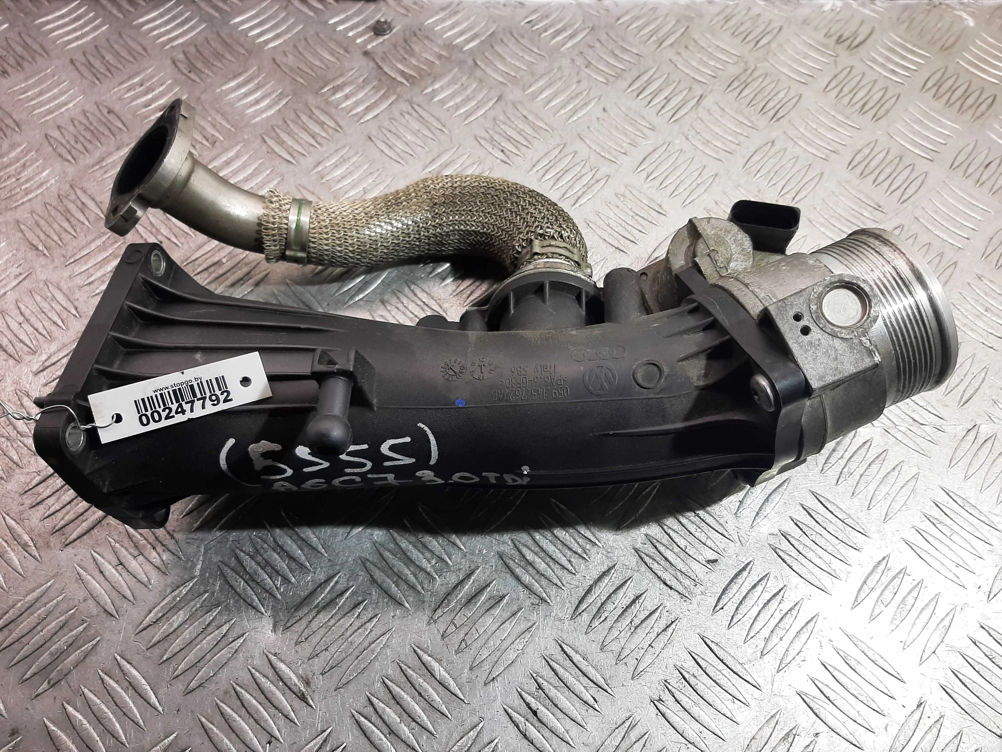 Заслонка дроссельная Audi Allroad C7 (4G5,4GJ) 2012 - 2014 дизель 3.0 Автомат