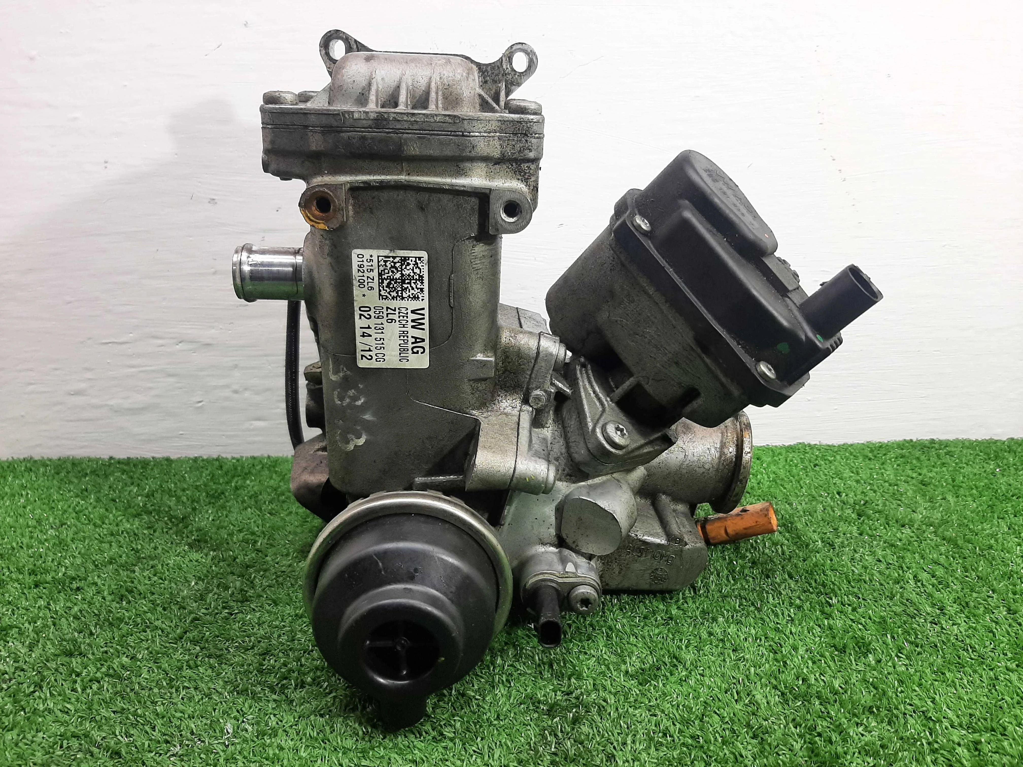 Радиатор системы EGR Volkswagen Touareg I  Рестайлинг (7L) 2007 - 2010 дизель 3.0 Автомат