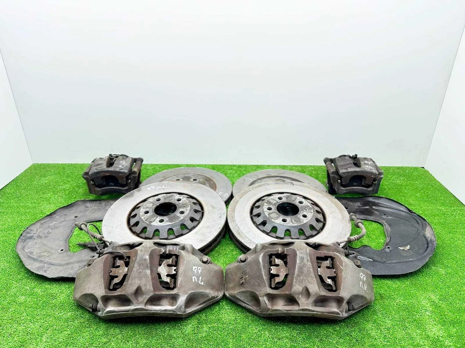 Диск тормозной задний Audi Q7 (4MB) рестайлинг 2019 - наст. время дизель 3.0 Автомат