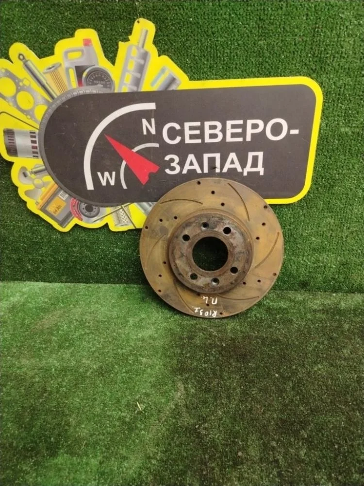 Диск тормозной Kia Rio 2015 517120U000 QB G4FC, передний