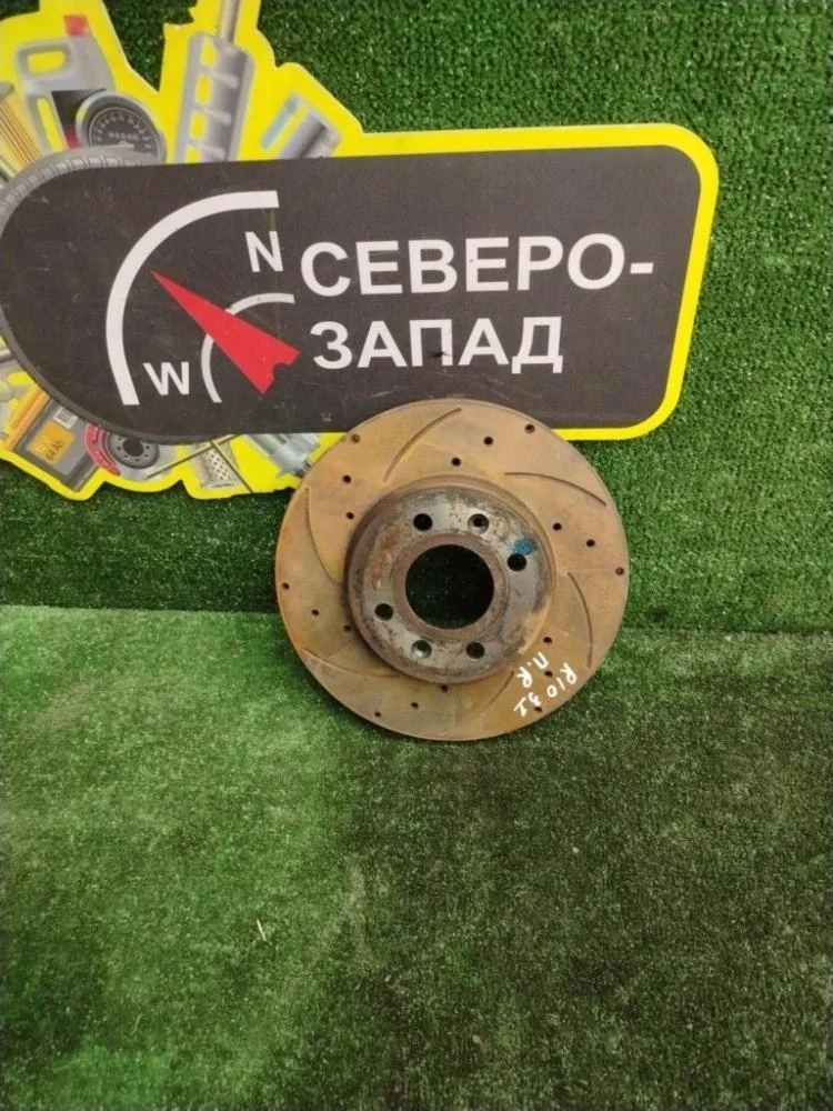 Диск тормозной Kia Rio 2015 517120U000 QB G4FC, передний