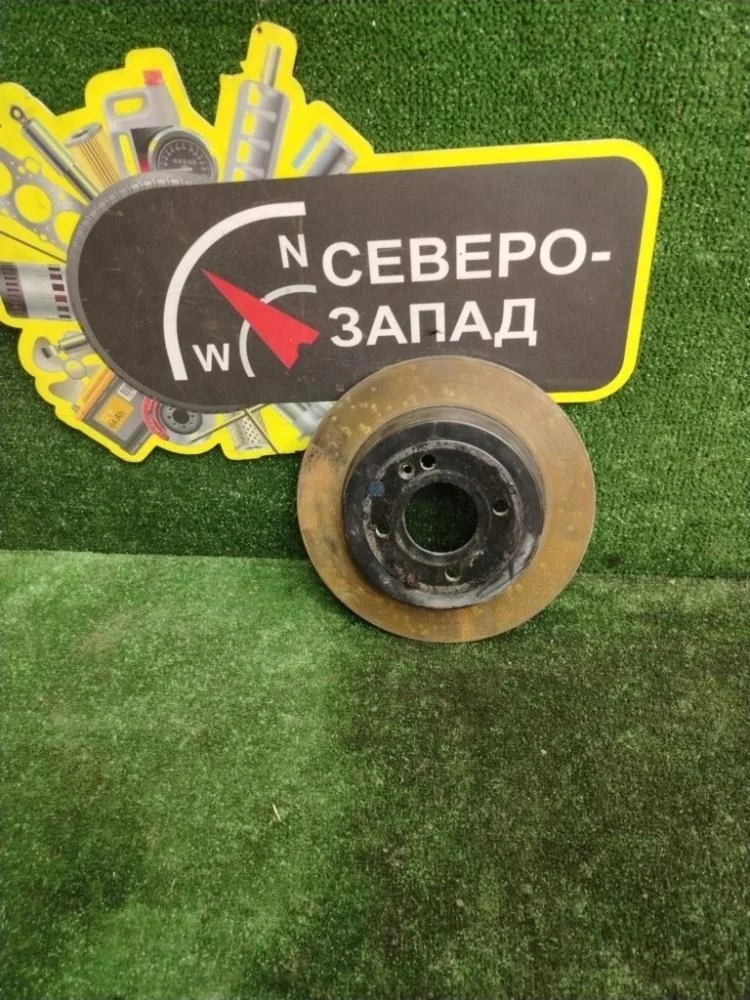 Диск тормозной Kia Rio 2015 584110U300 QB G4FC, задний