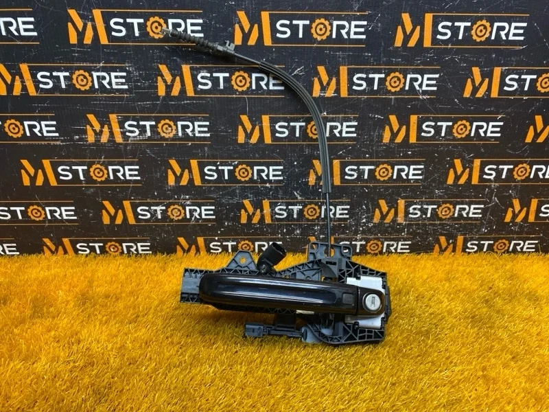 Ручка двери внешняя Audi Q7 2011 4L0837205B 4LB CJT, передняя правая