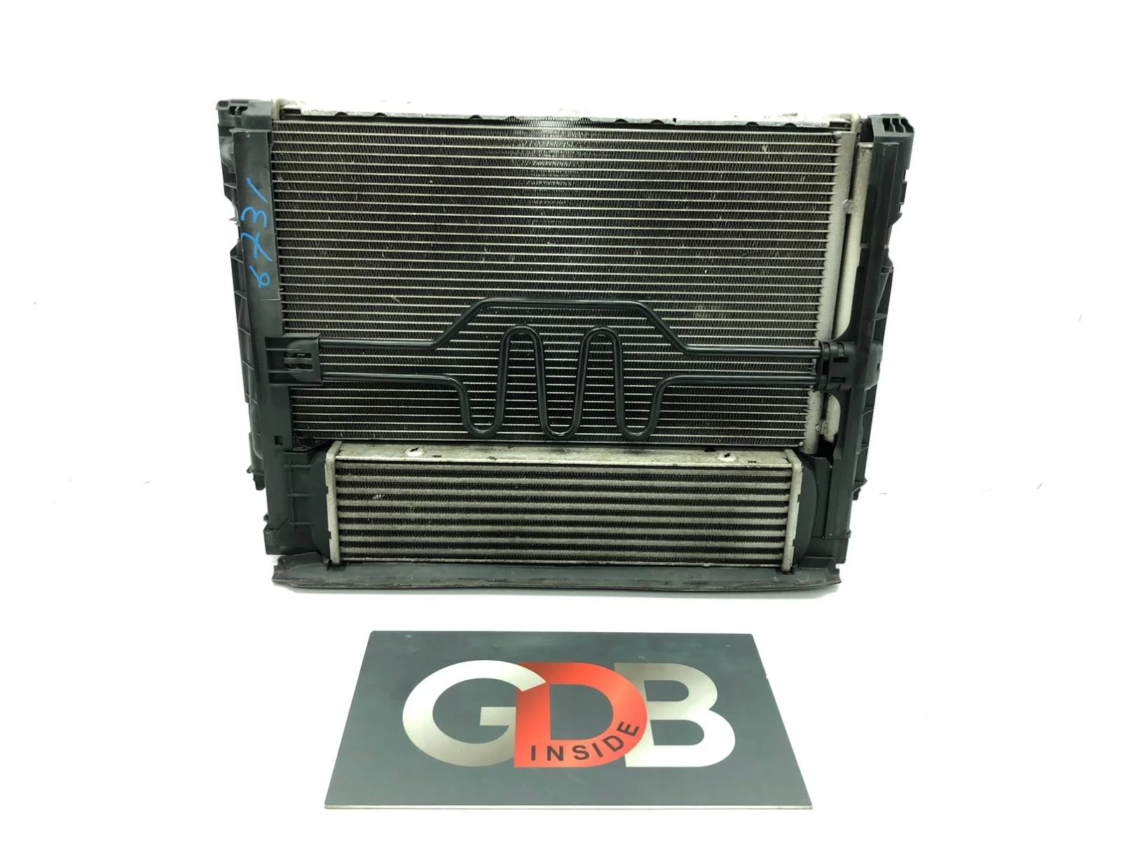 Кассета радиаторов Bmw X1 2012 17117547059 E84 N20B20A, передняя